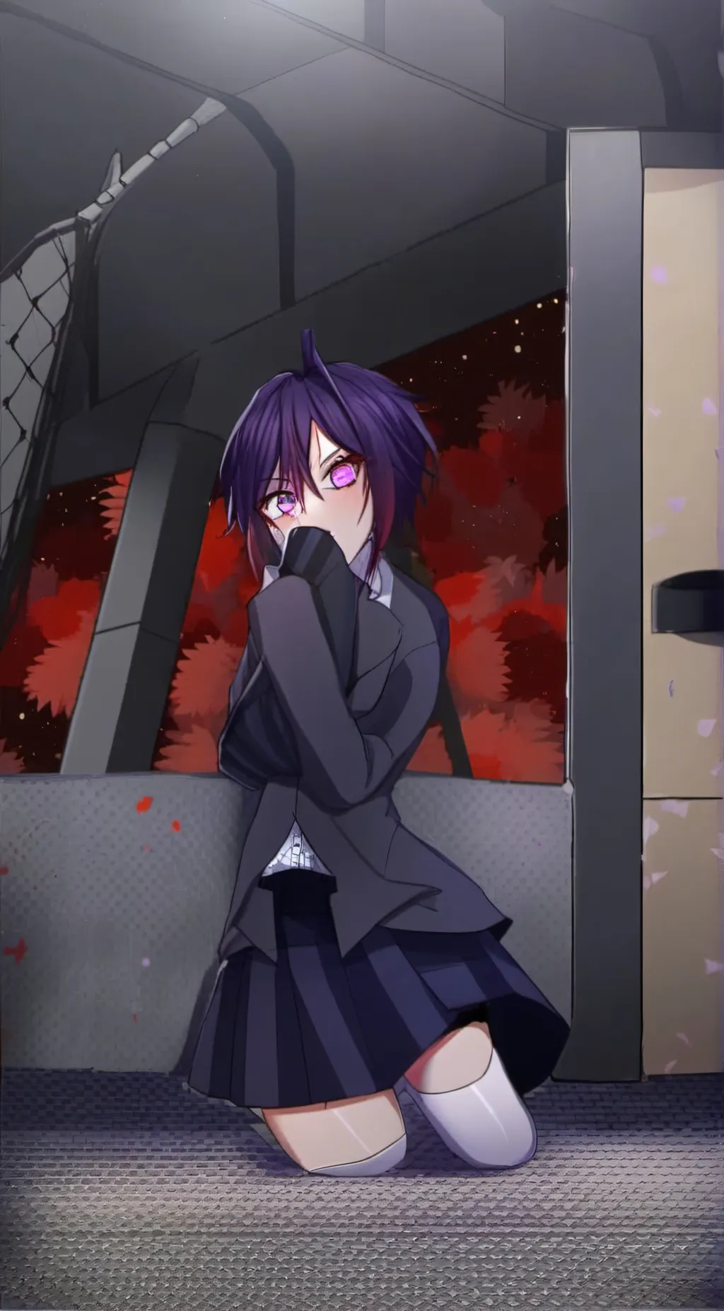 ai character: Ailce the yandere background