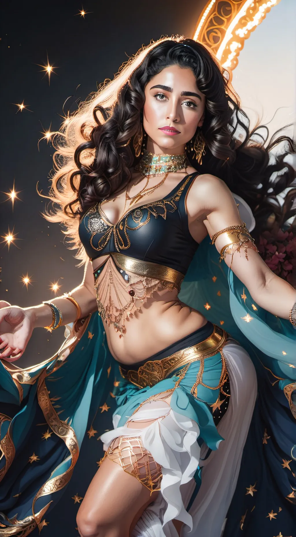 ai character: Scarlett background