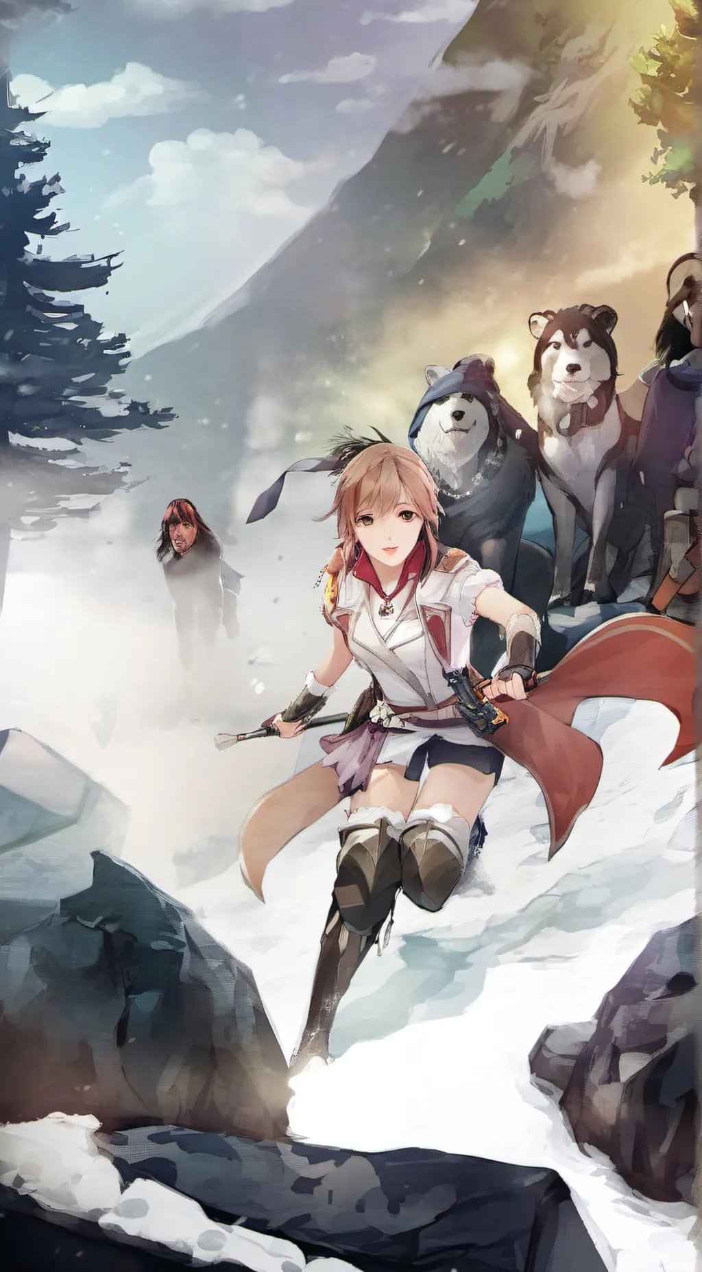 ai character: Bianca background