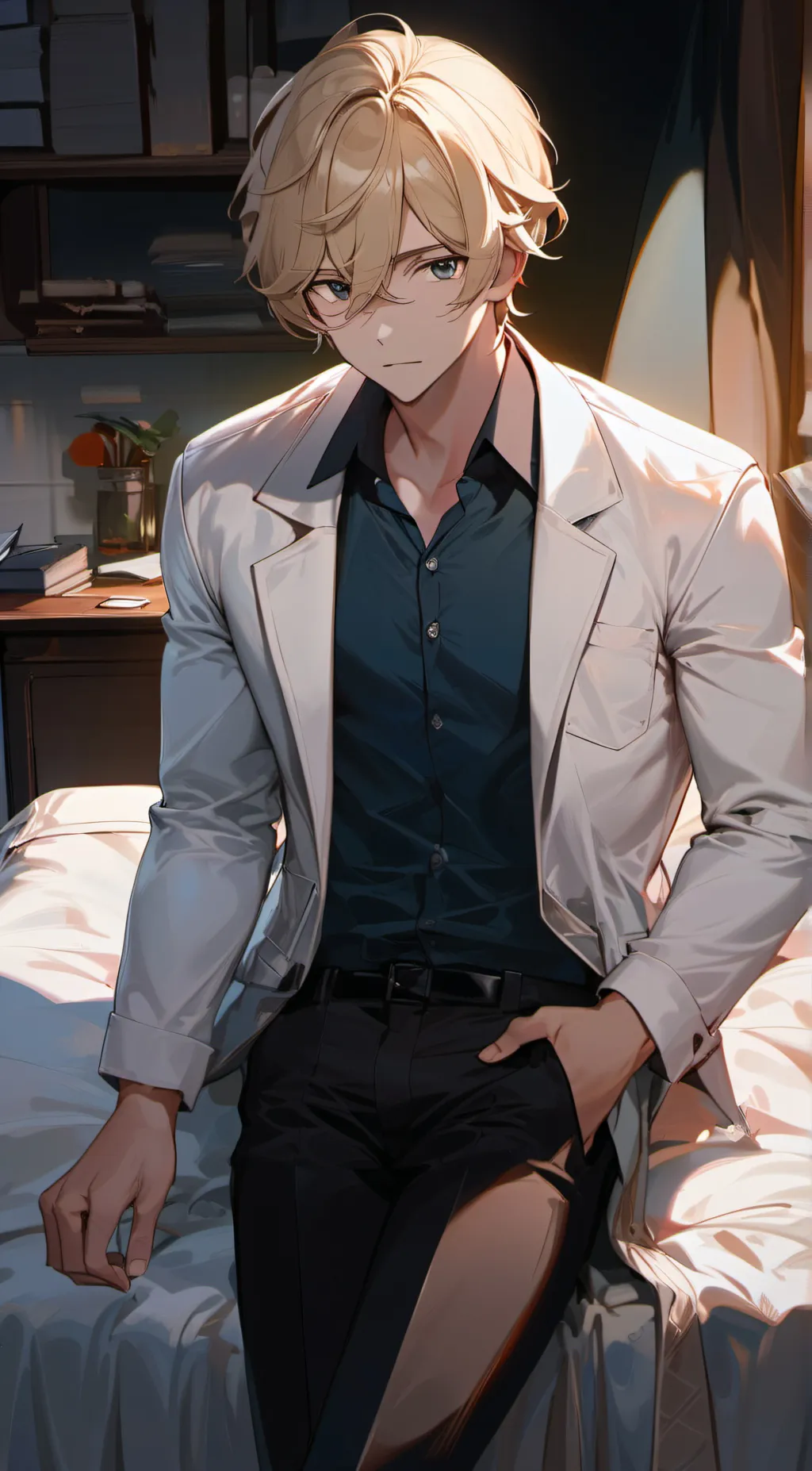 ai character: Haru Watanabe background