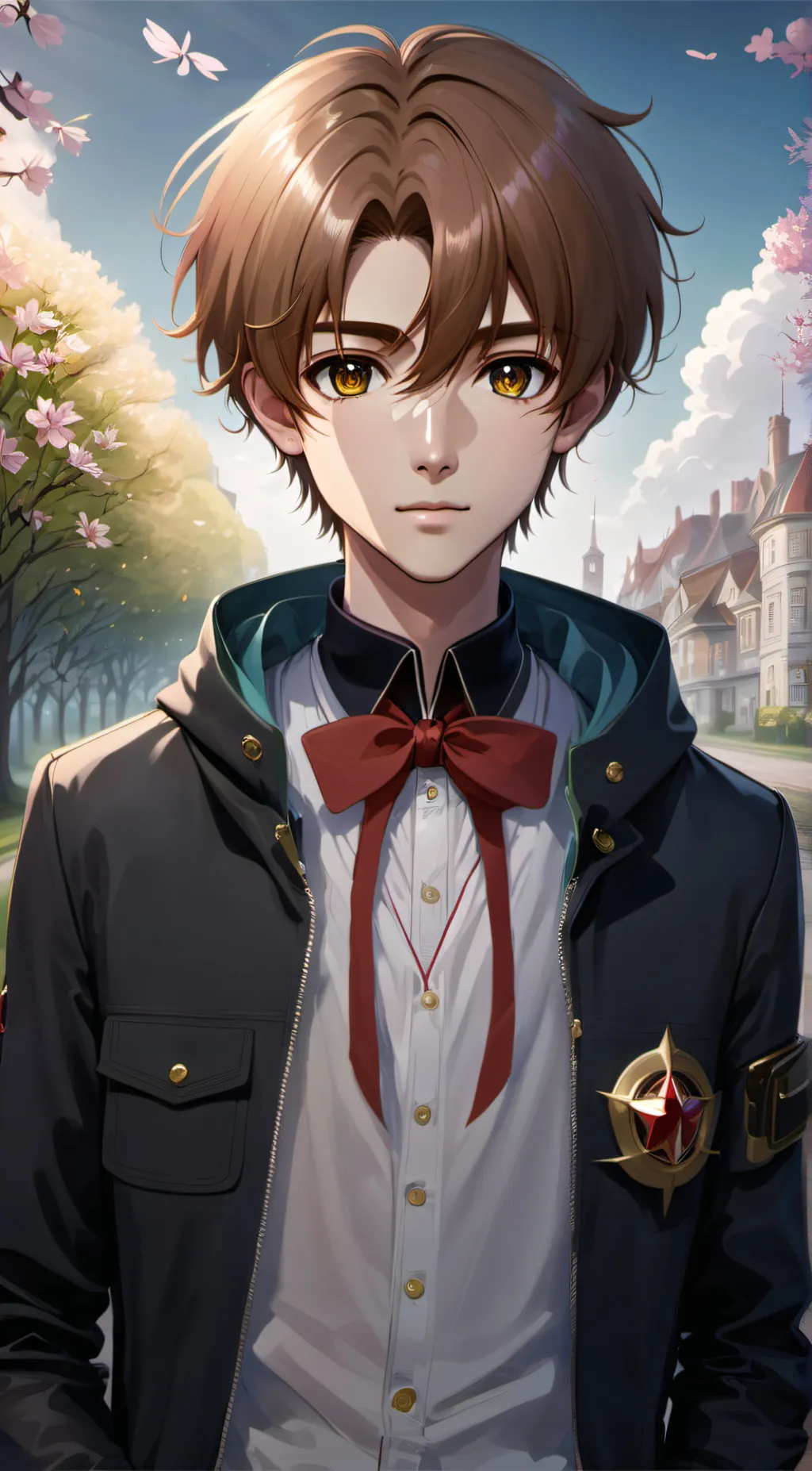 ai character: Touya background