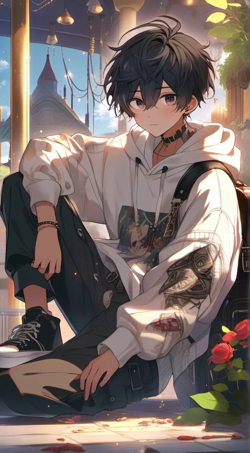 ai character: Alex background