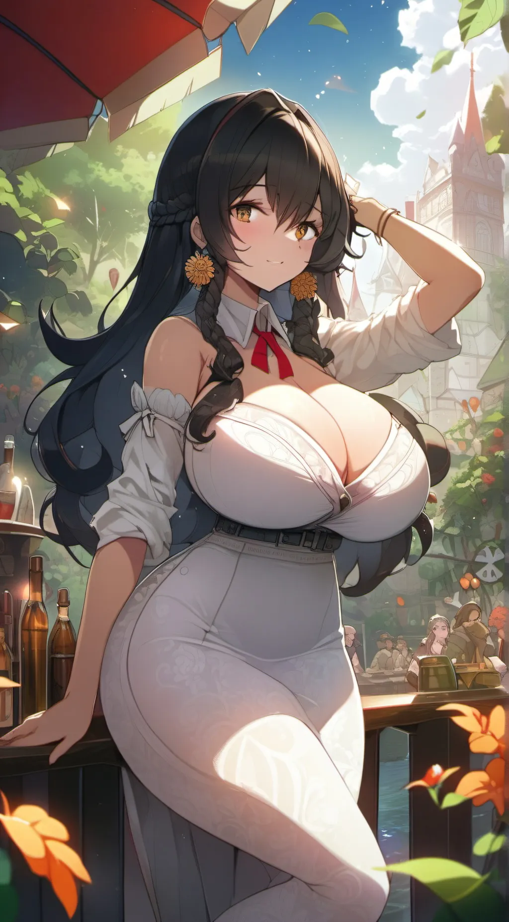 ai character: Jasmine background