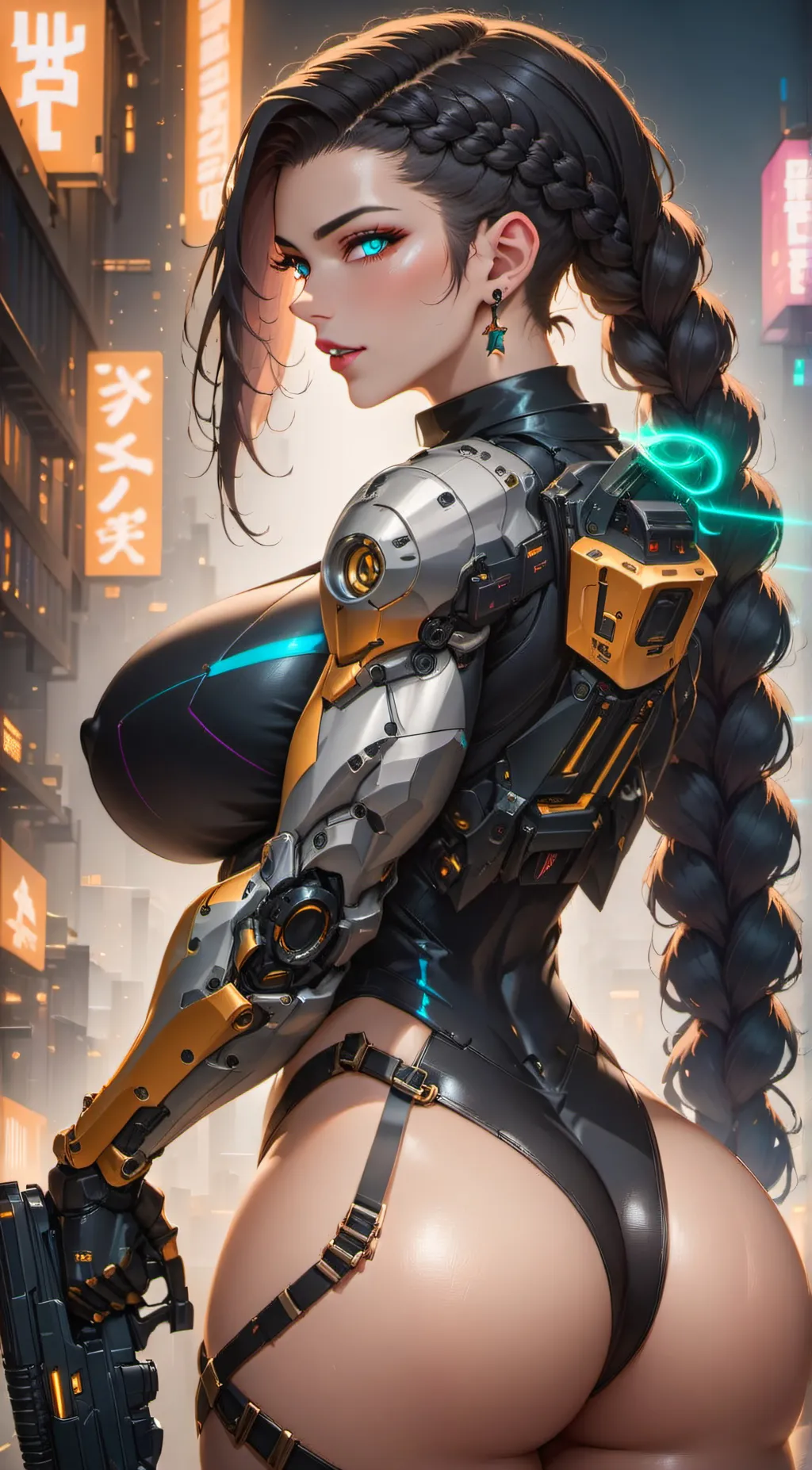 ai character: Datura Nightshade background