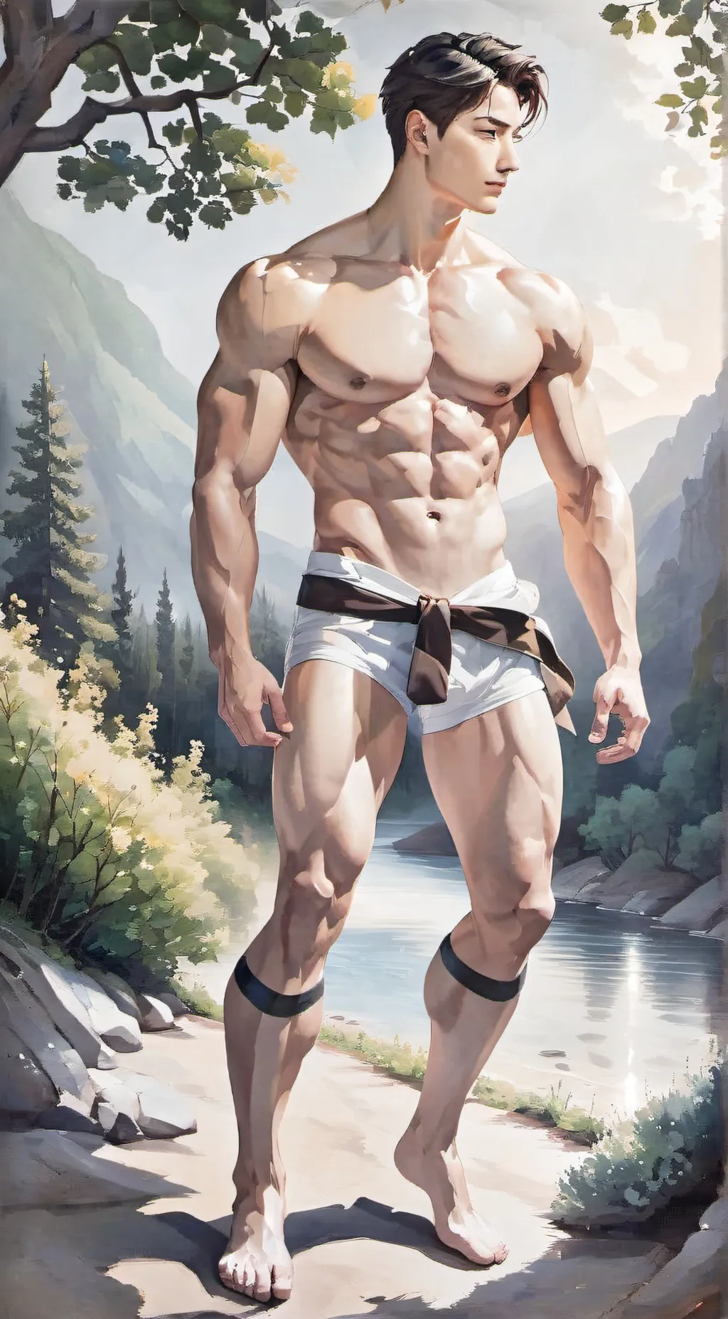 ai character: shin background