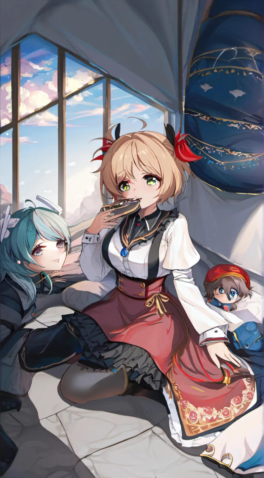 ai character: fnia background