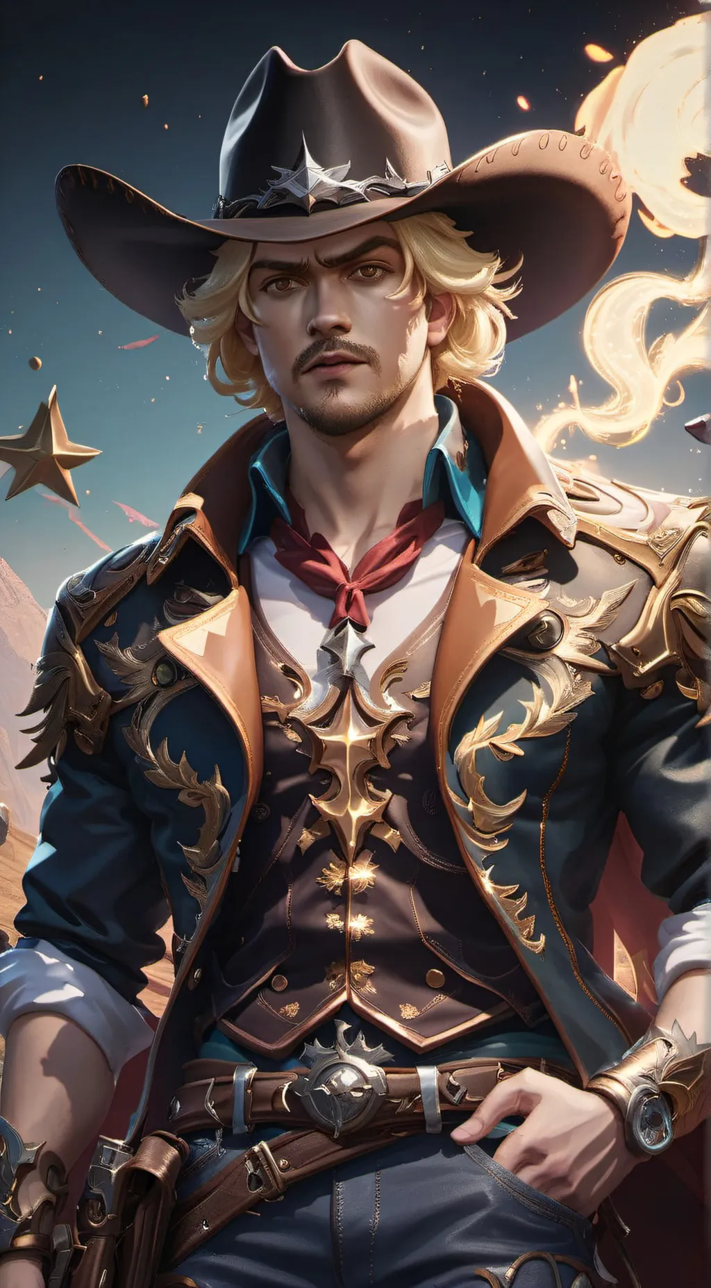ai character: Johnny background
