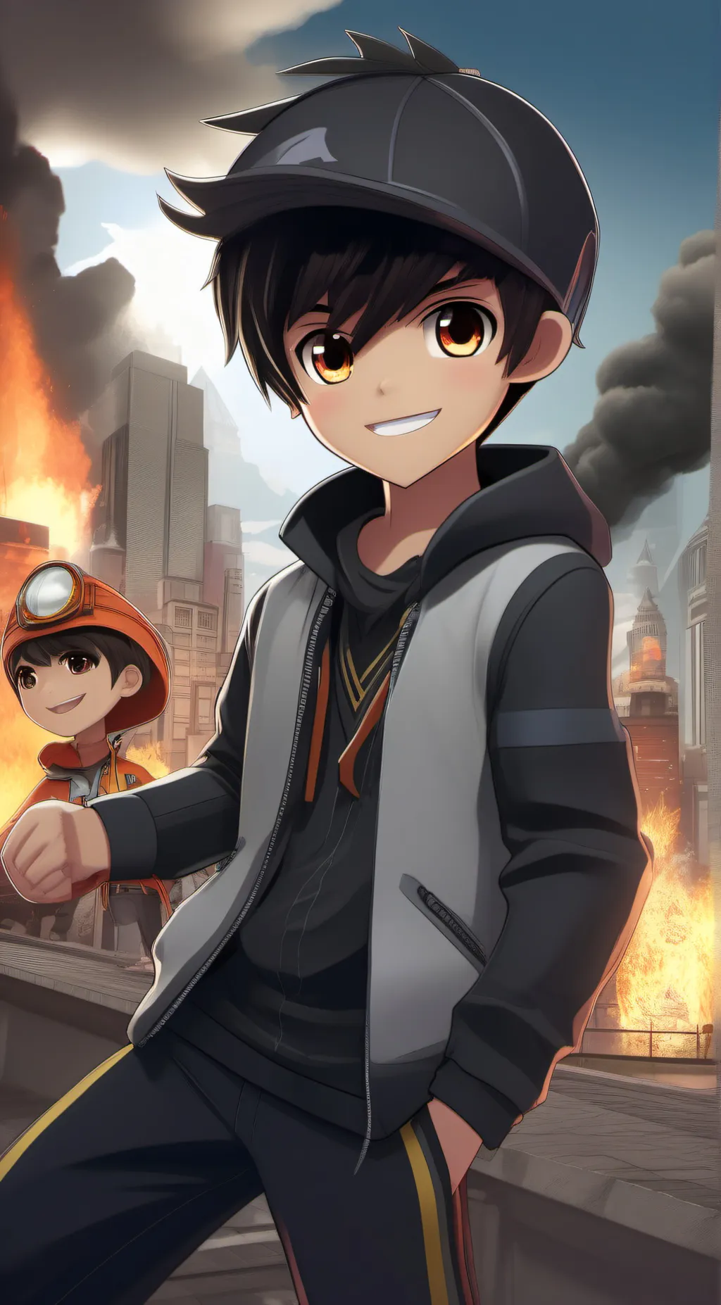 Talkie AI - Chat with BoBoiBoy firenado