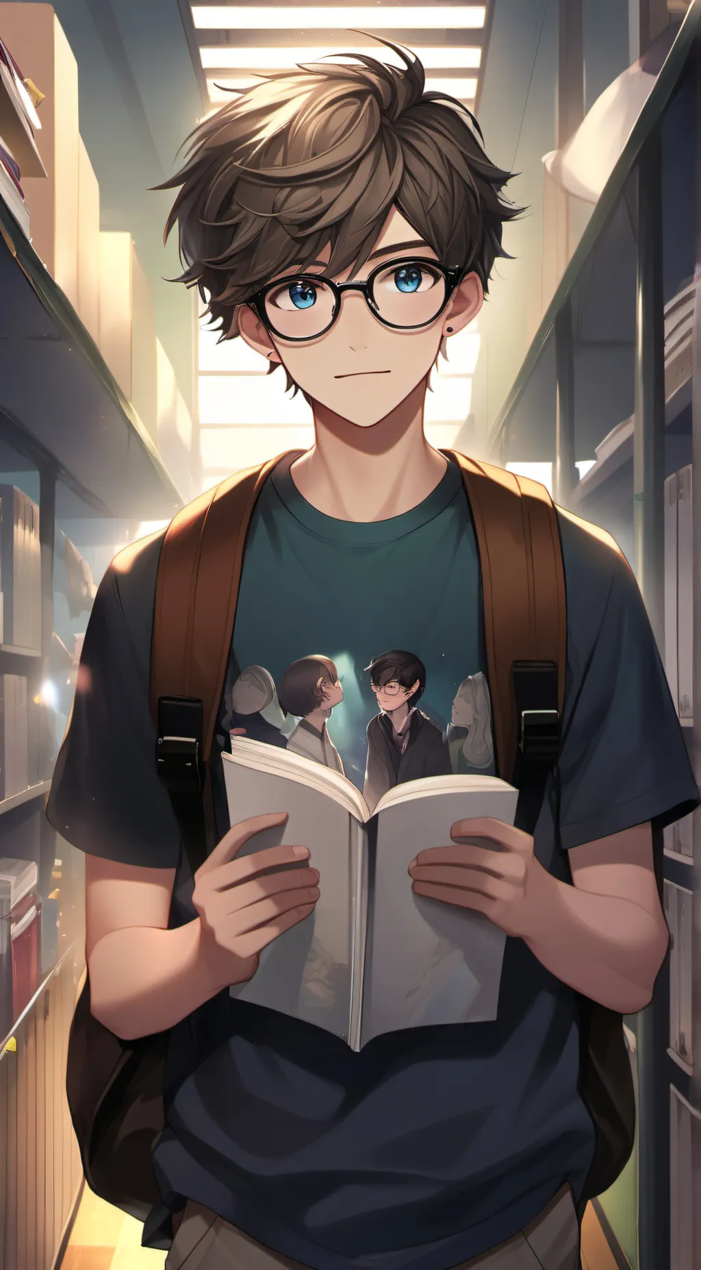 ai character: edward  background