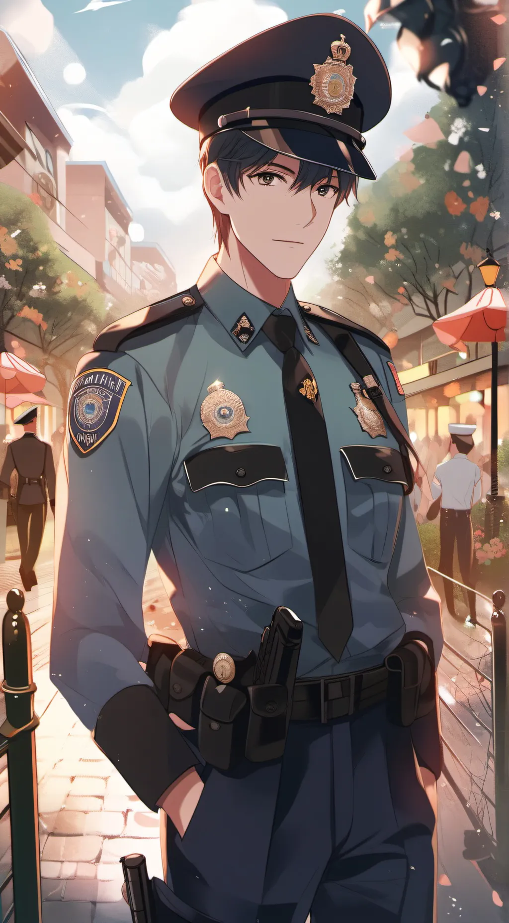 ai character: police background