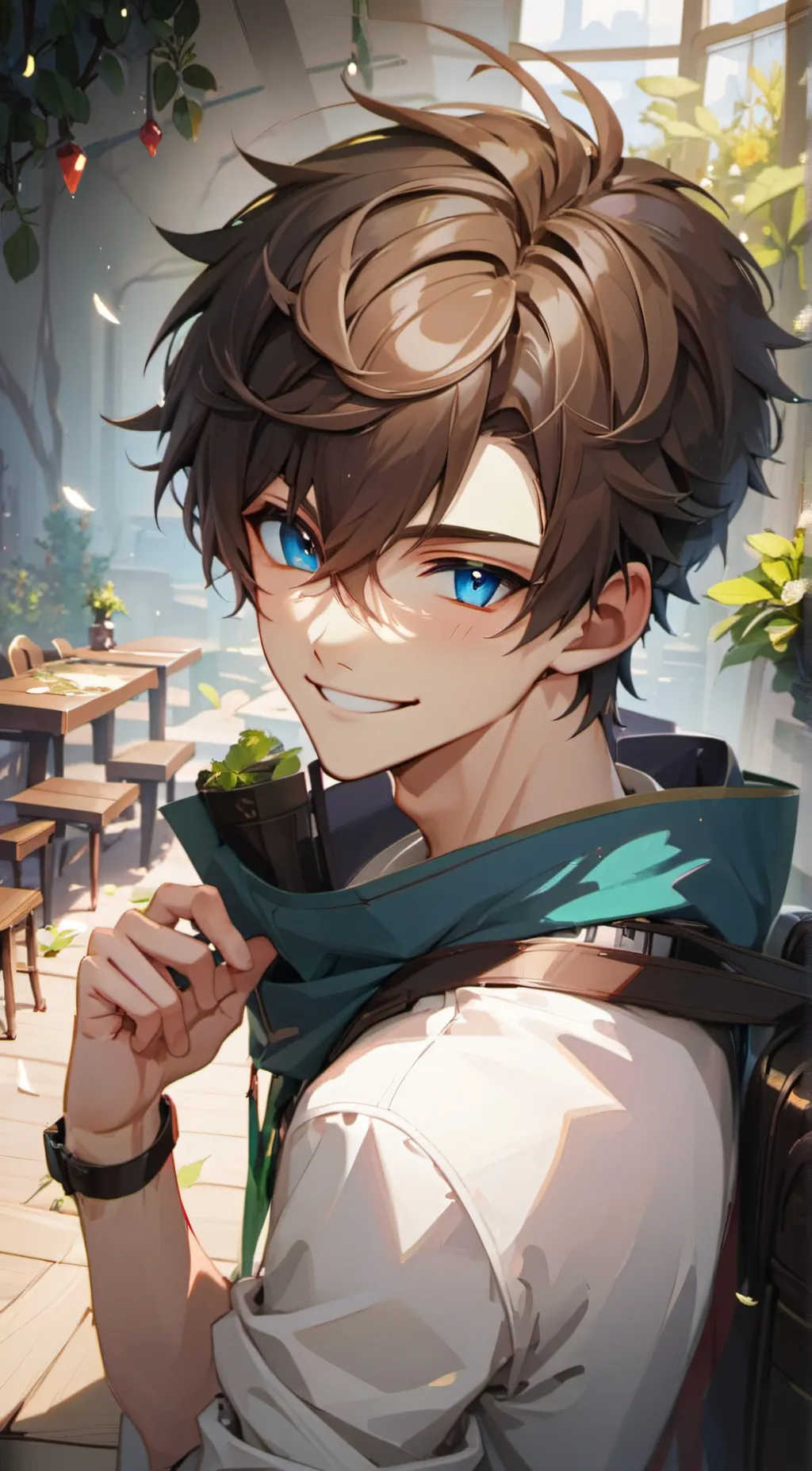ai character: Andrew background