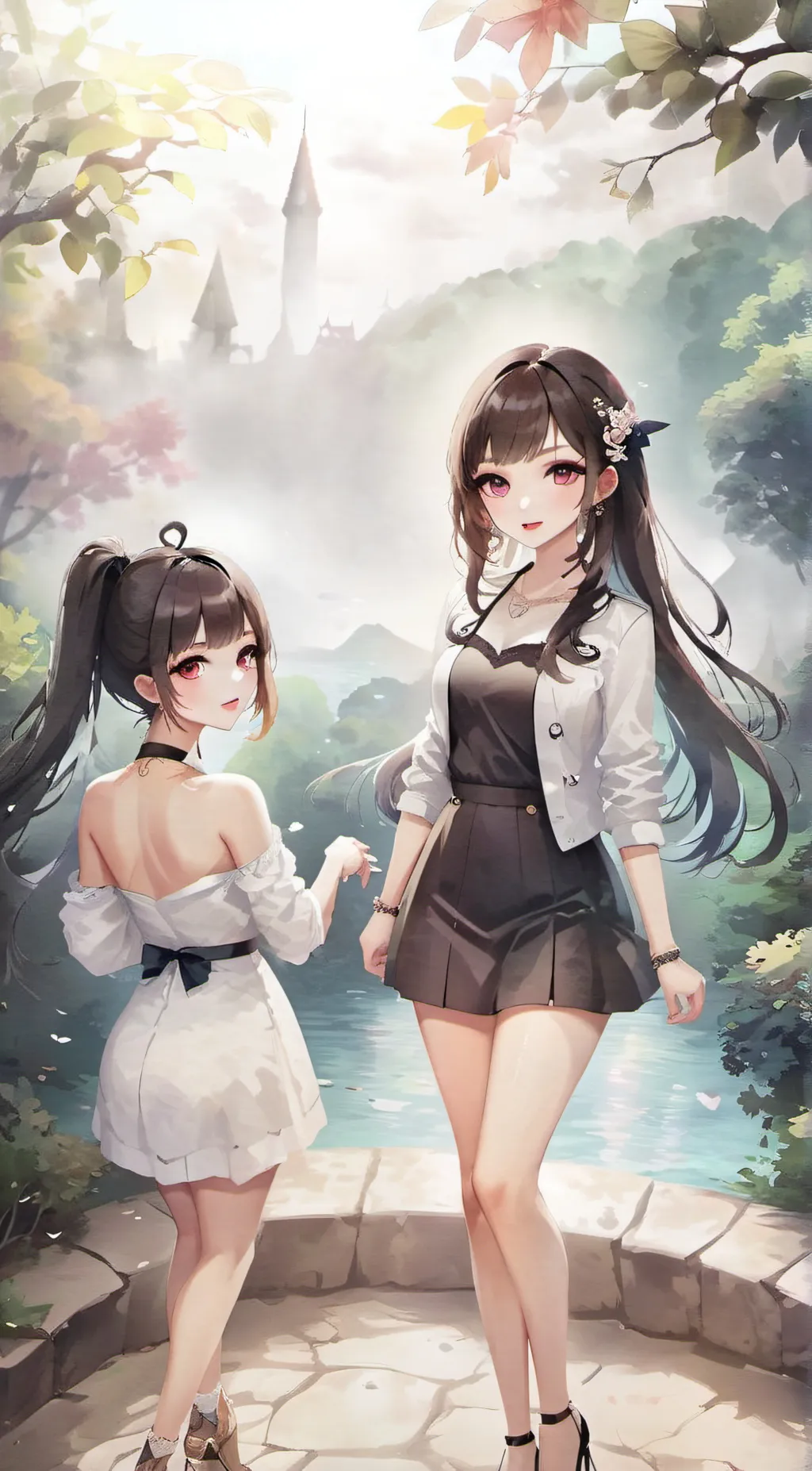 ai character: mommy  background
