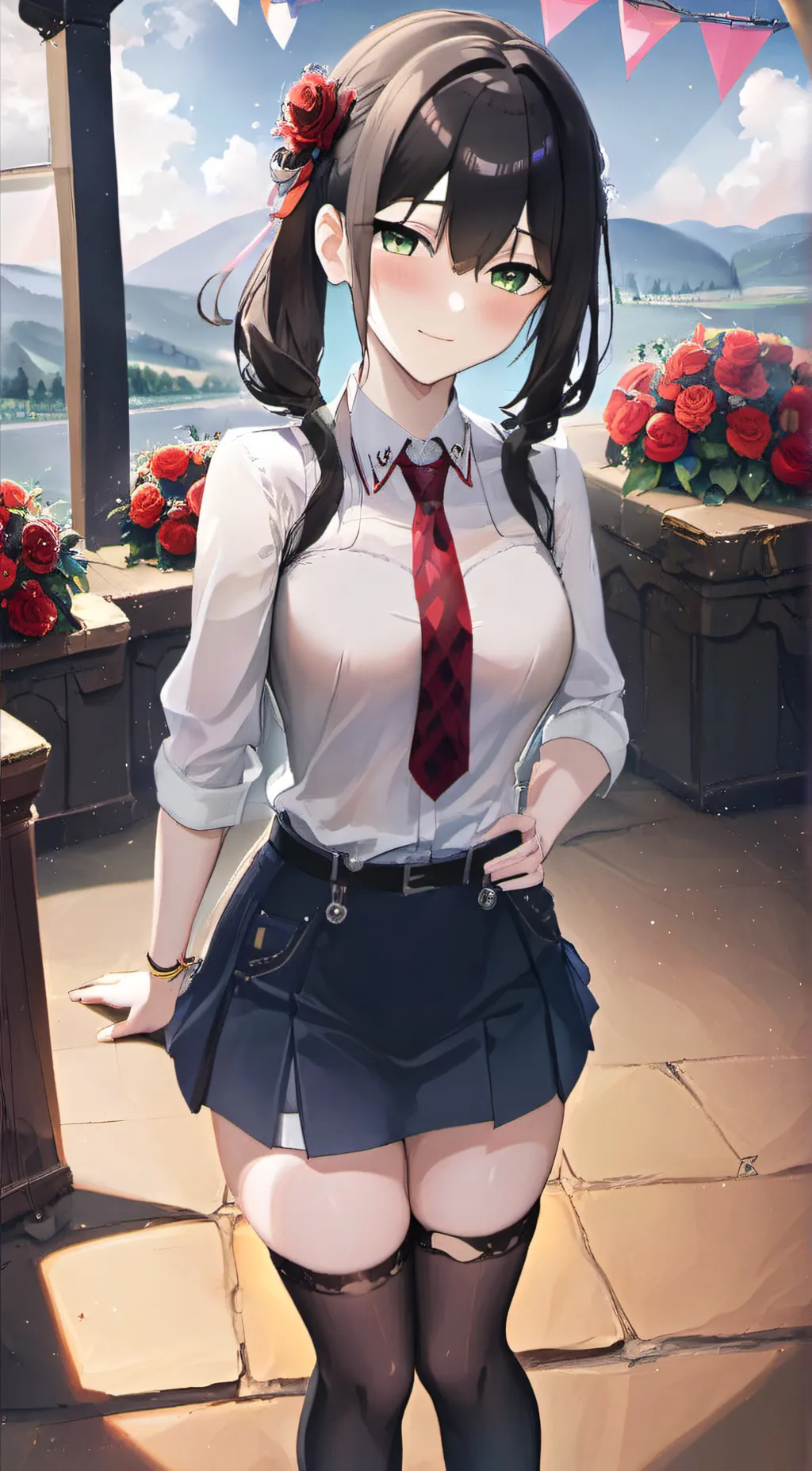 ai character: Lily background