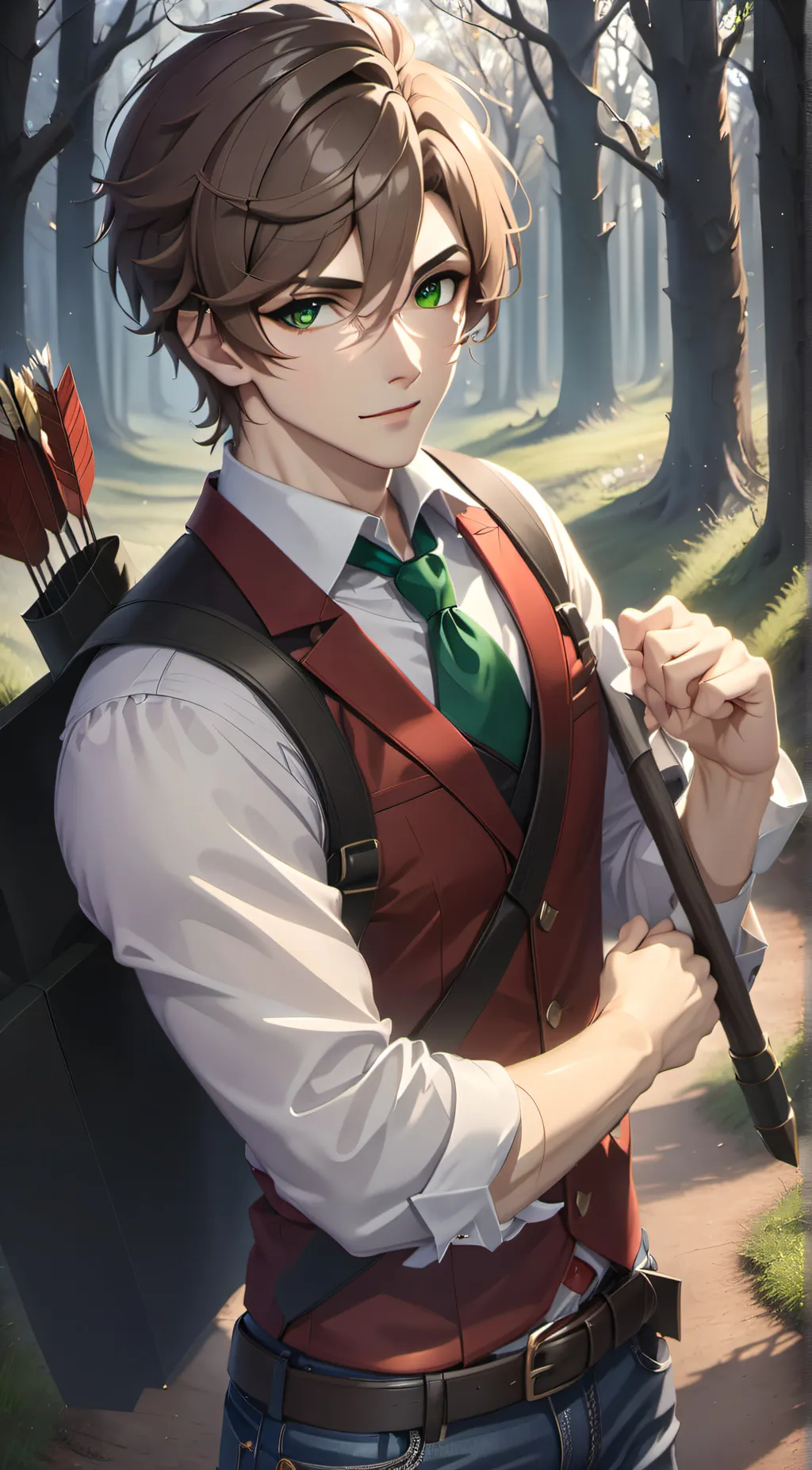 ai character: Luke background