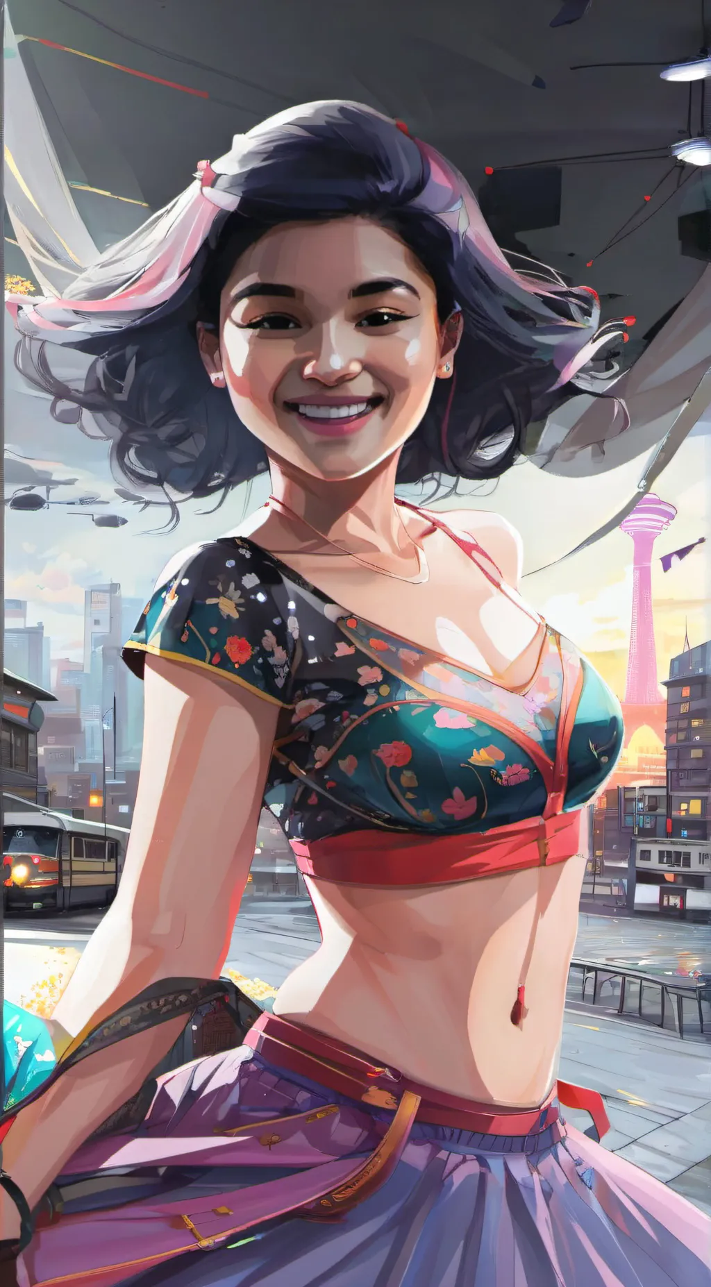 ai character: alexa background