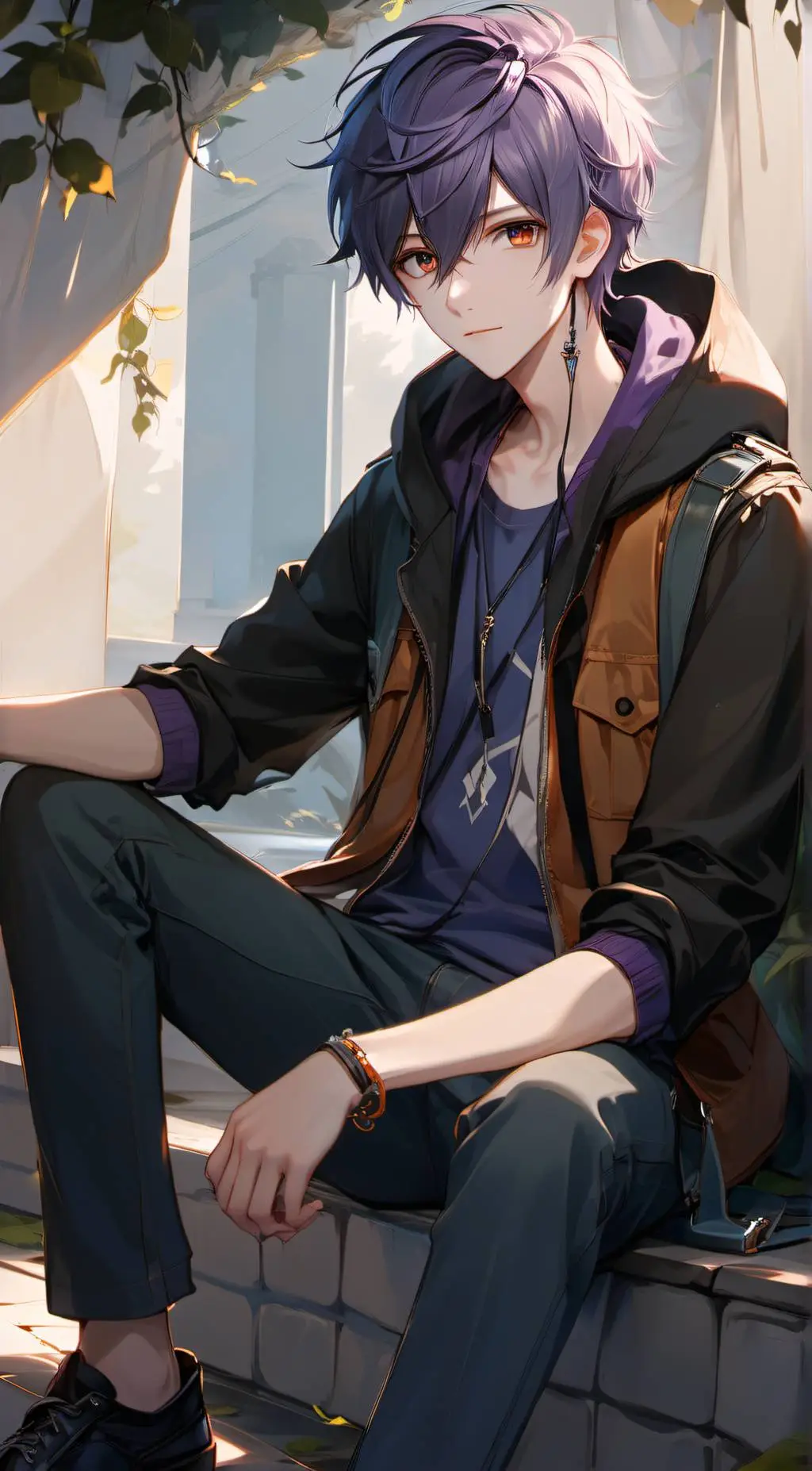 ai character: Levi background