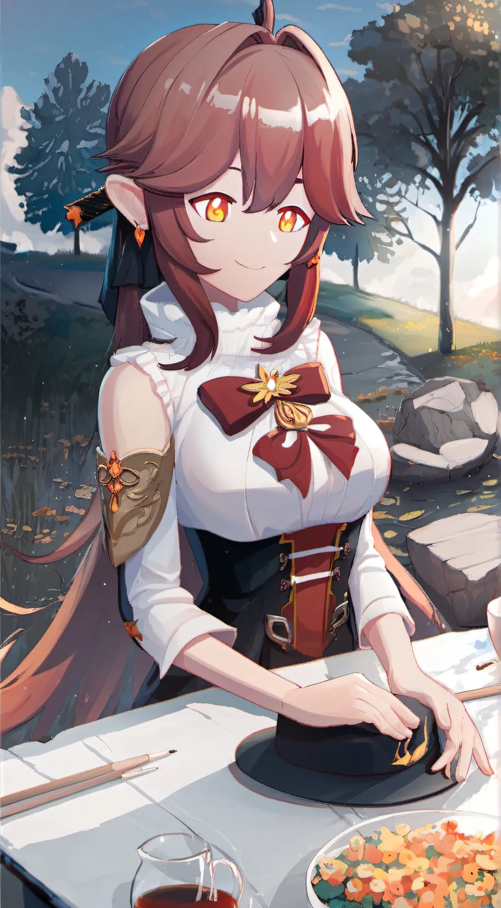 ai character: Nagamitsu background