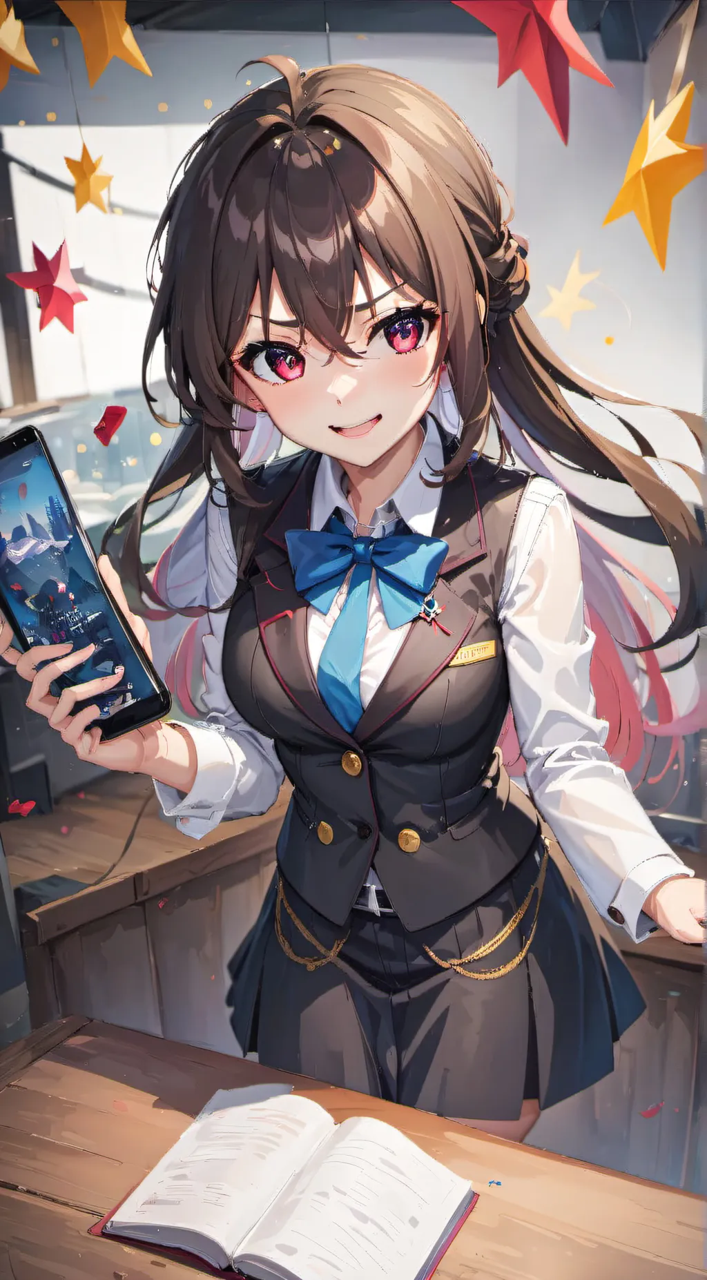 ai character: marie background