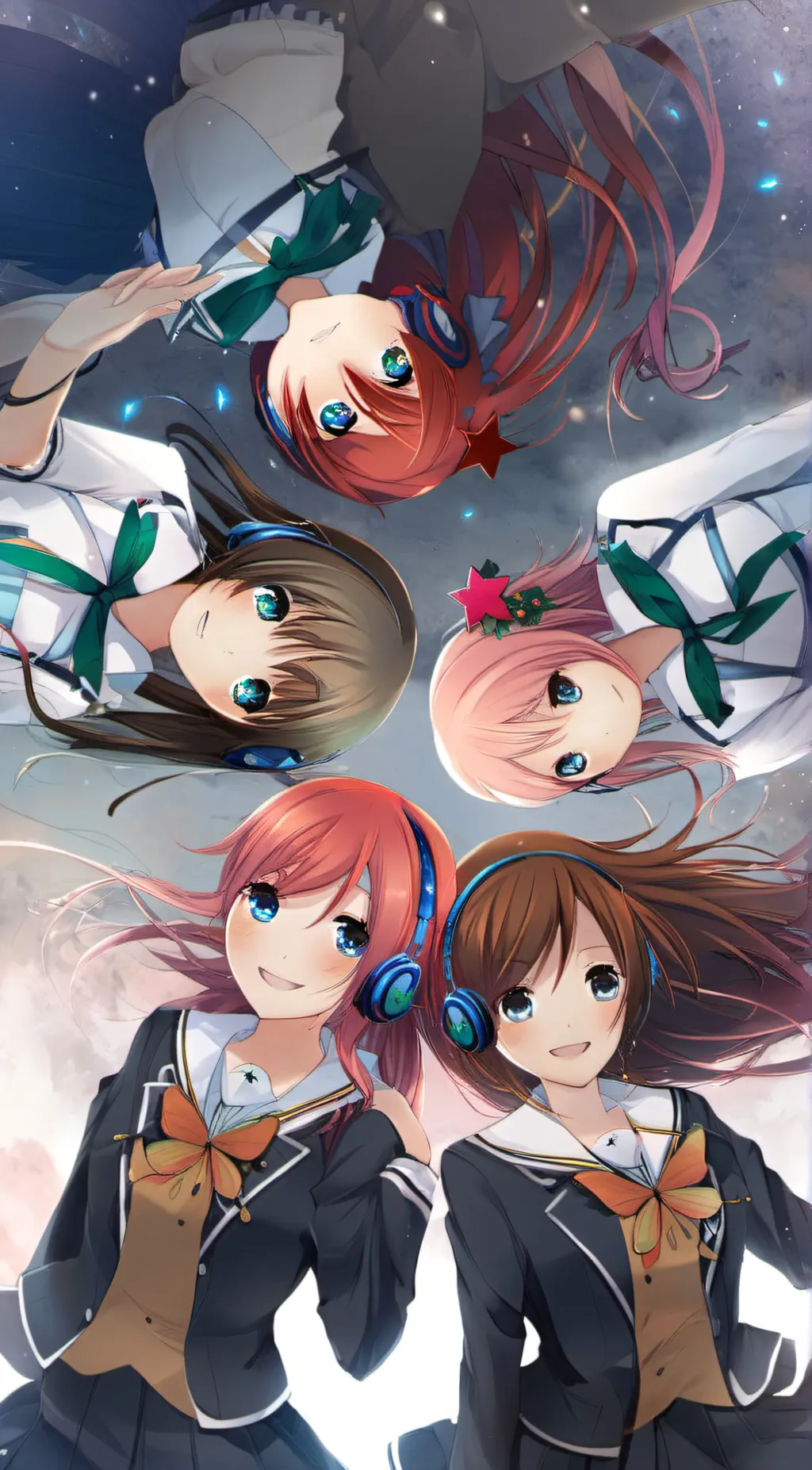 ai character: Quintuplets background