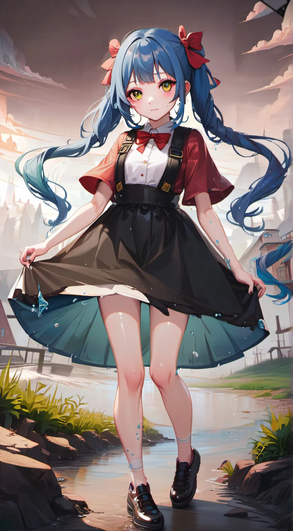 ai character: Rimuru background