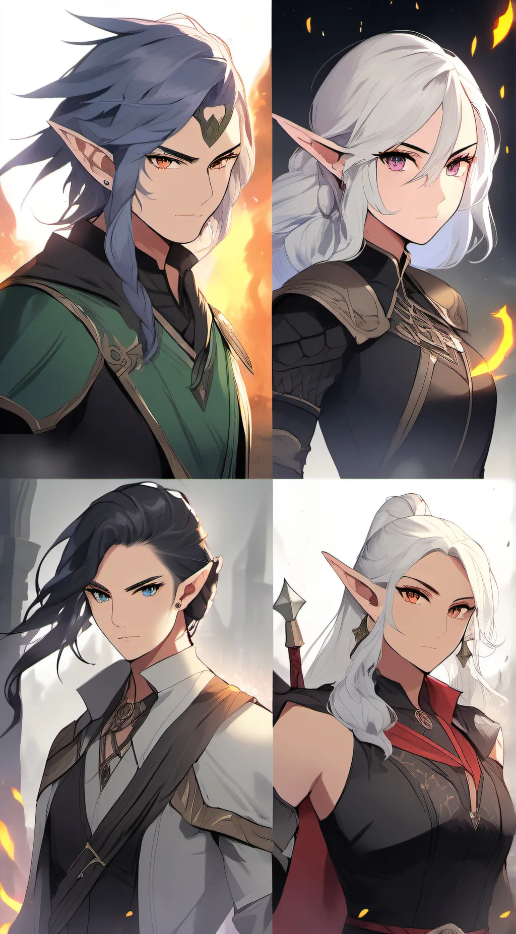ai character: War O’ mystics  background