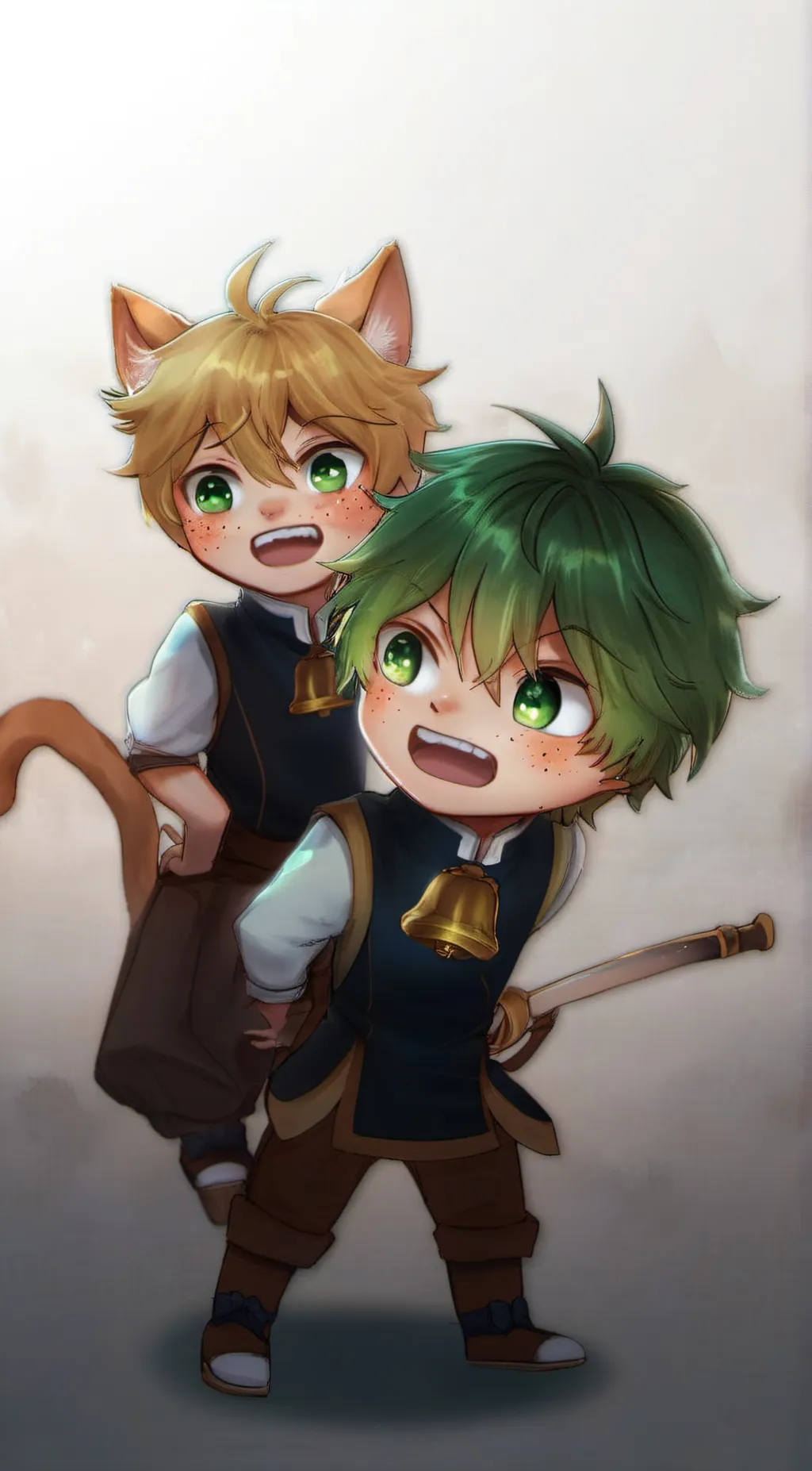 ai character: age up deku&bakugo background