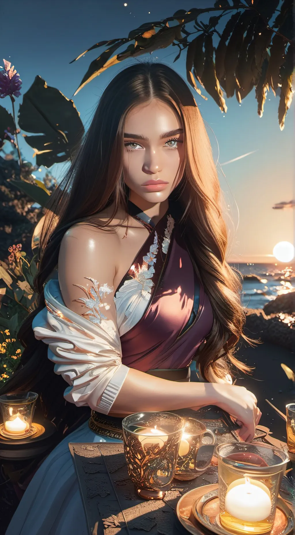 ai character: Tip background