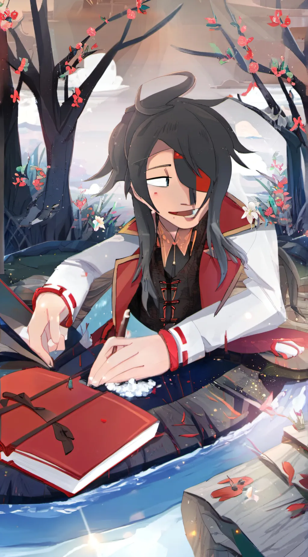 ai character: ☆MILO☆ background