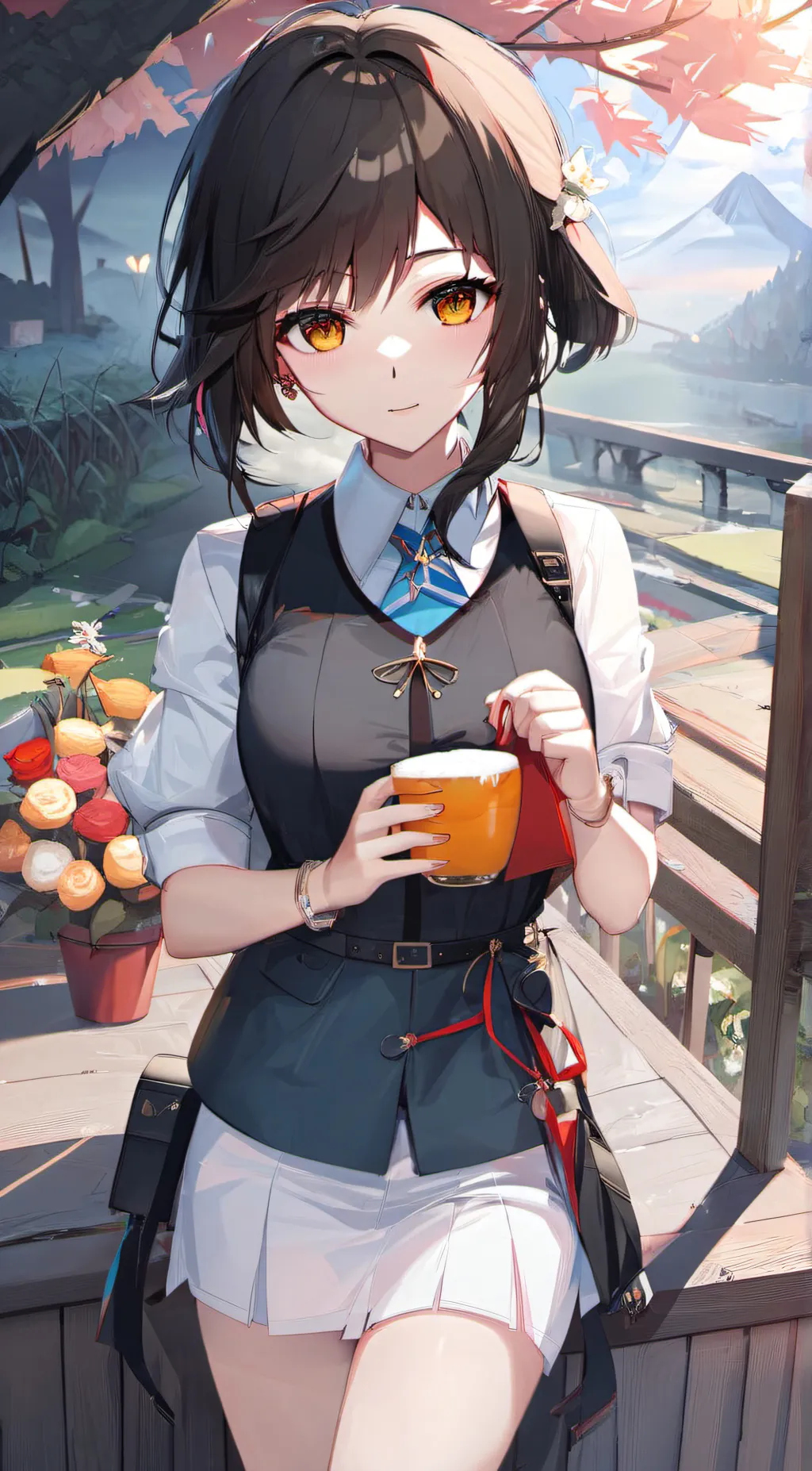 ai character: Mia background
