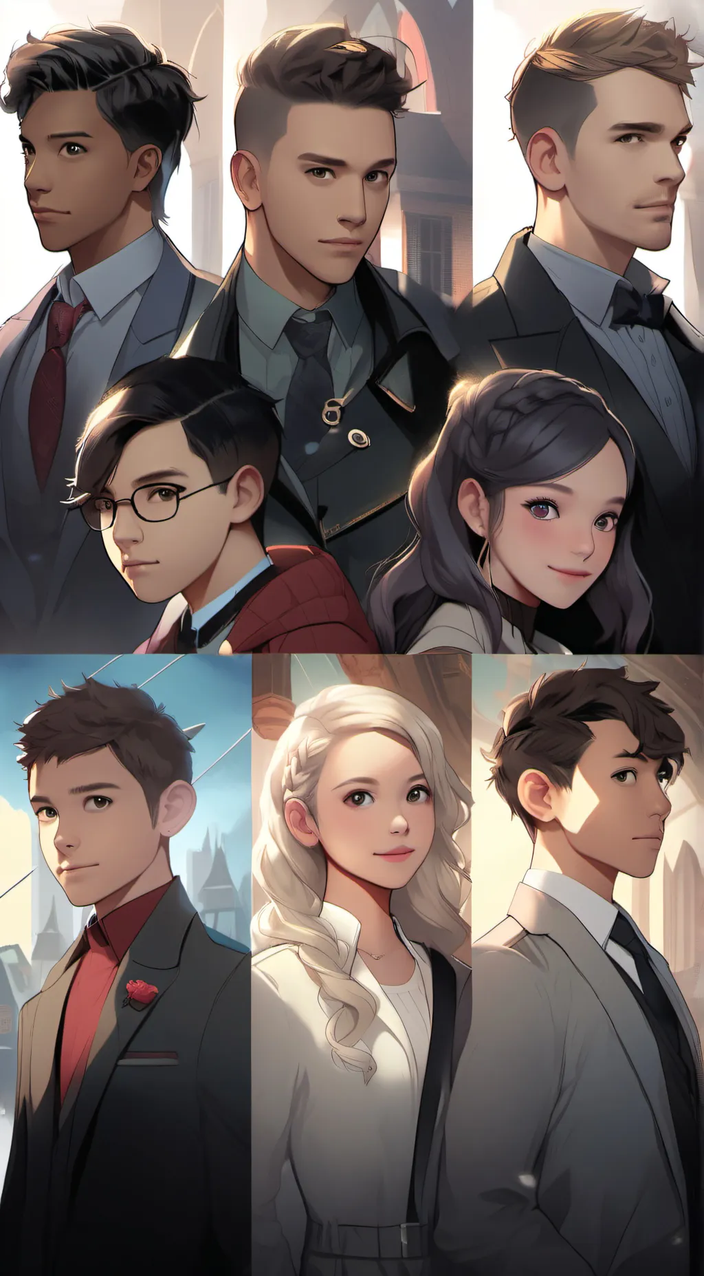 ai character: TUA cast background