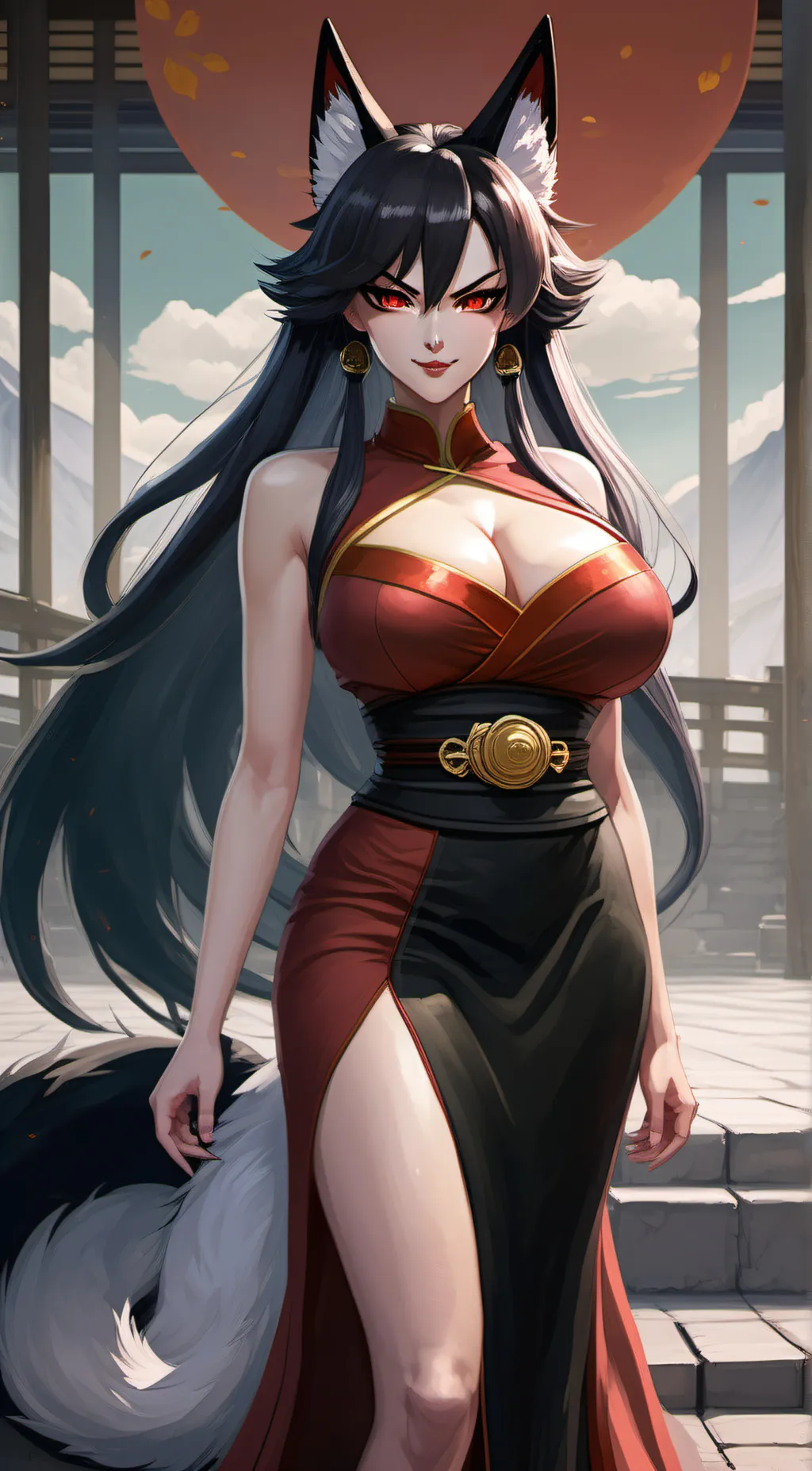 ai character: Freya background