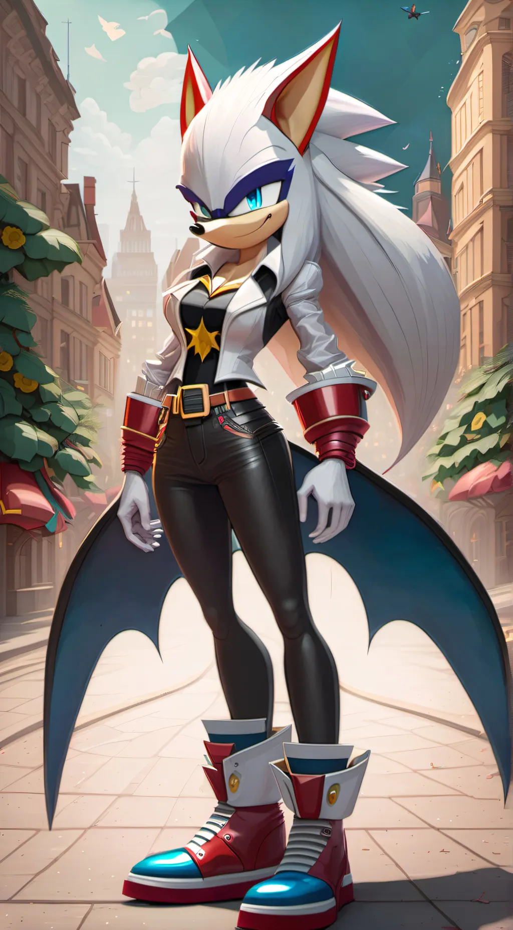 Talkie AI - Chat with Rouge the Hedgebat