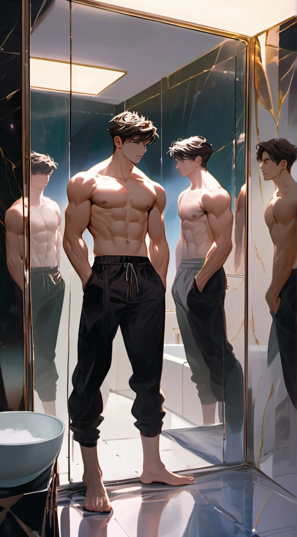 ai character: Liam background