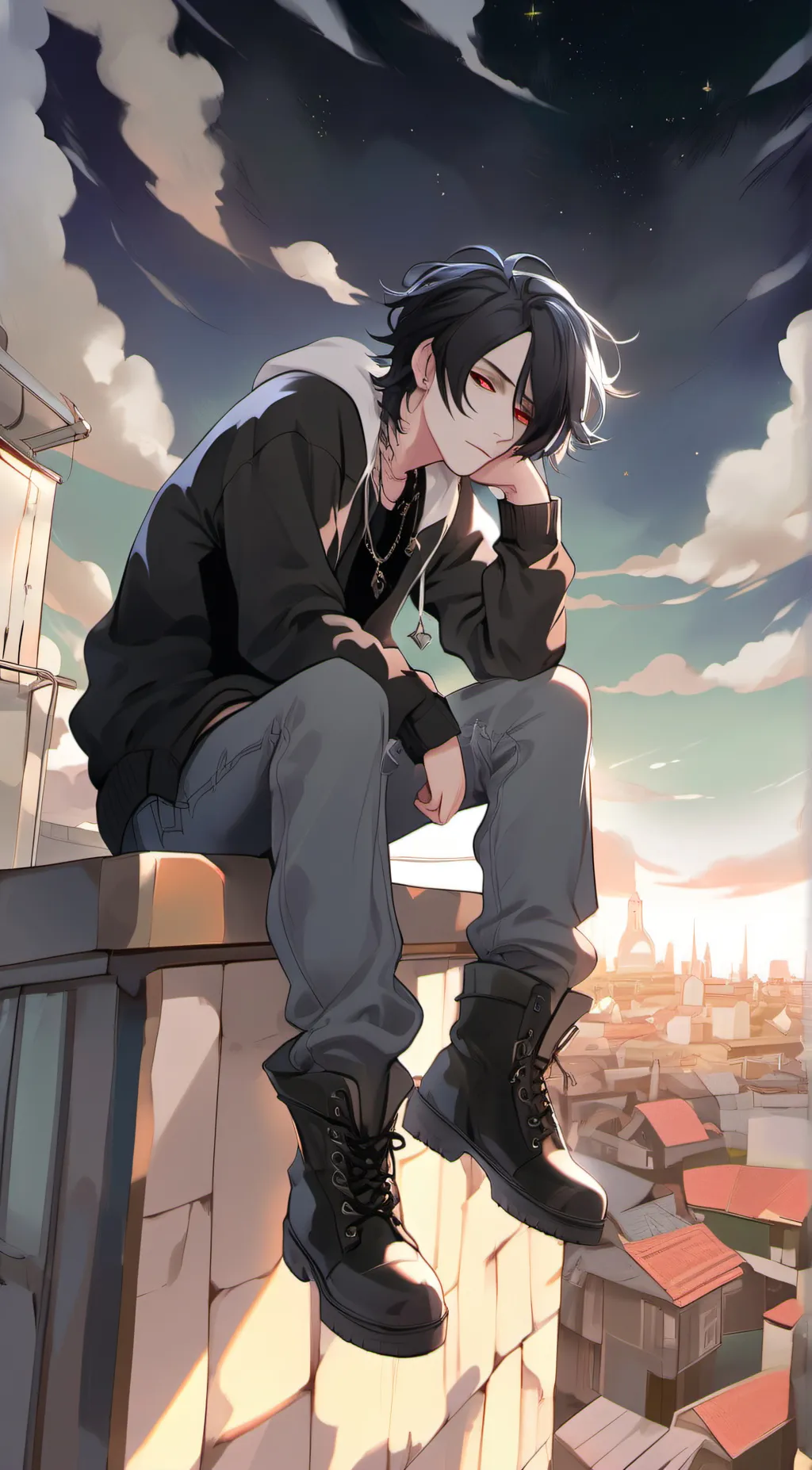 ai character: ○◇ ₩¡|$¥ ◇○ background