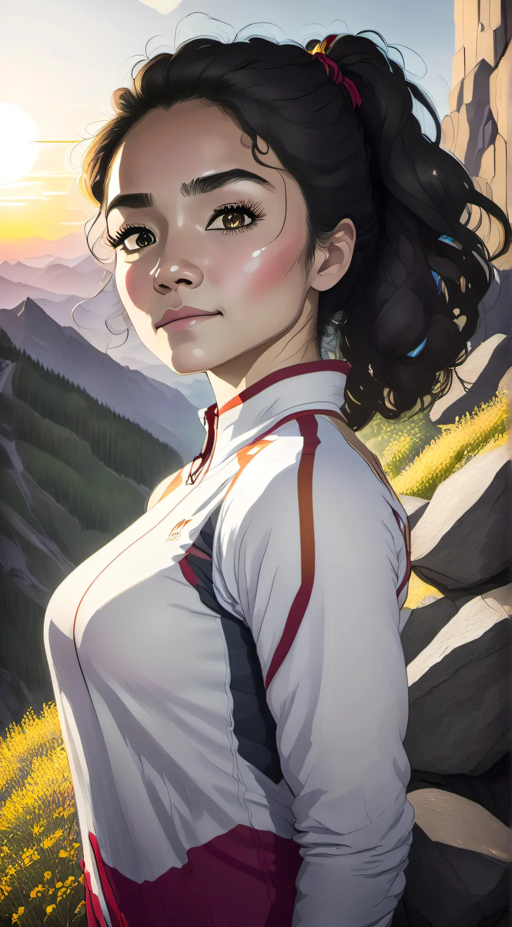 ai character: Kate background