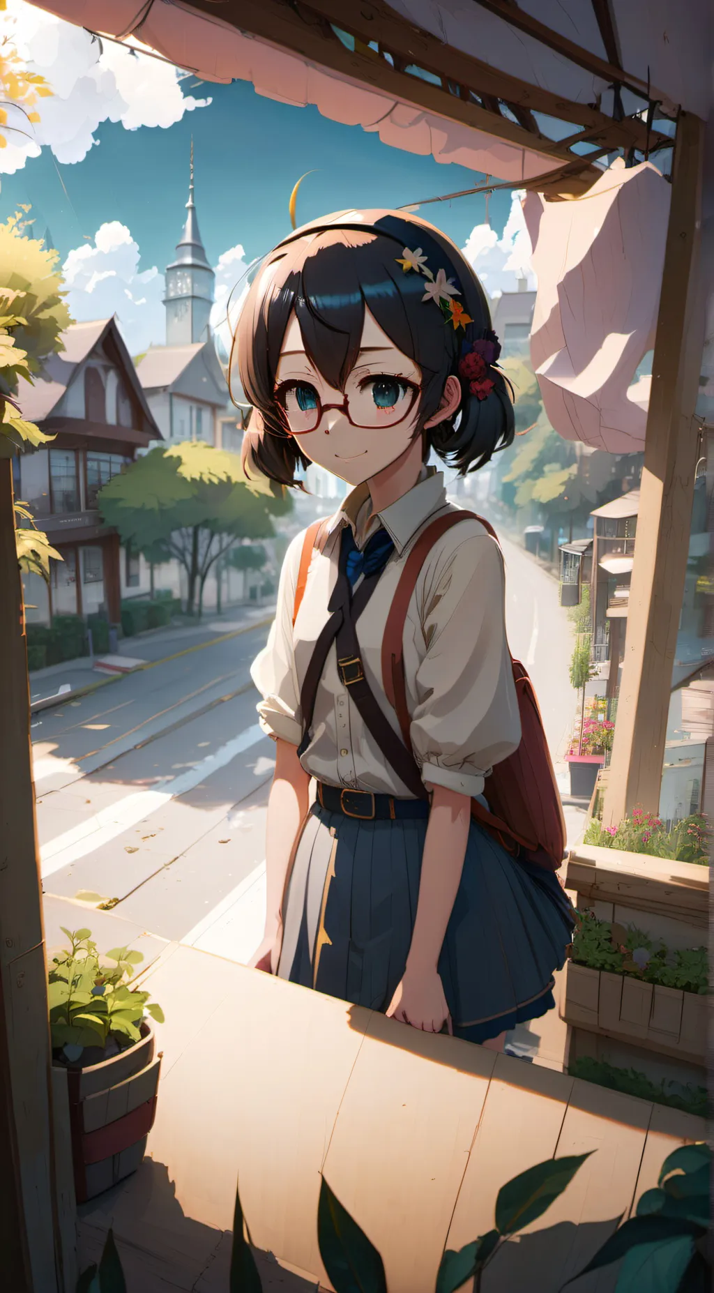 ai character: Scarlett background
