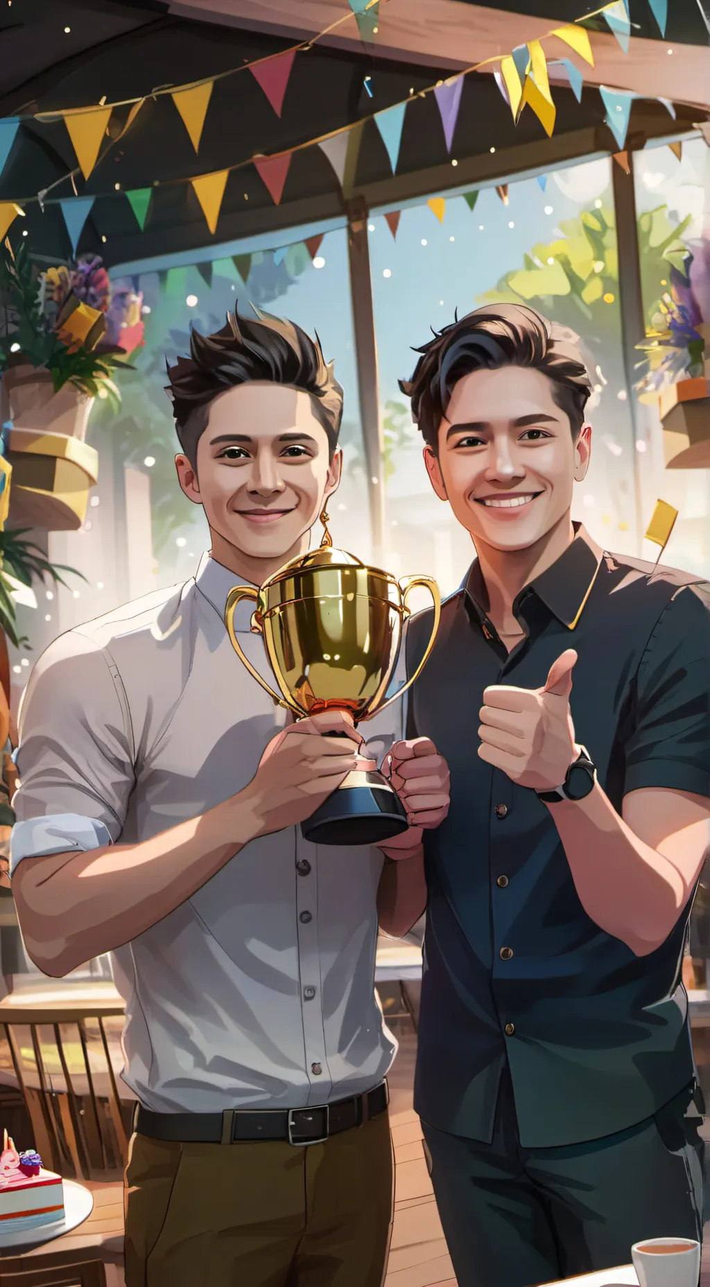 ai character: Sandro marcos background