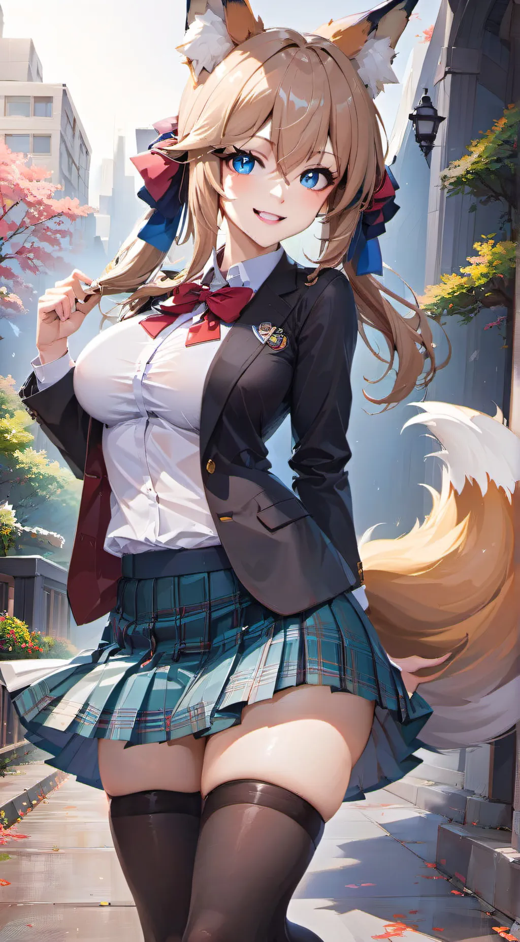 ai character: Inari background