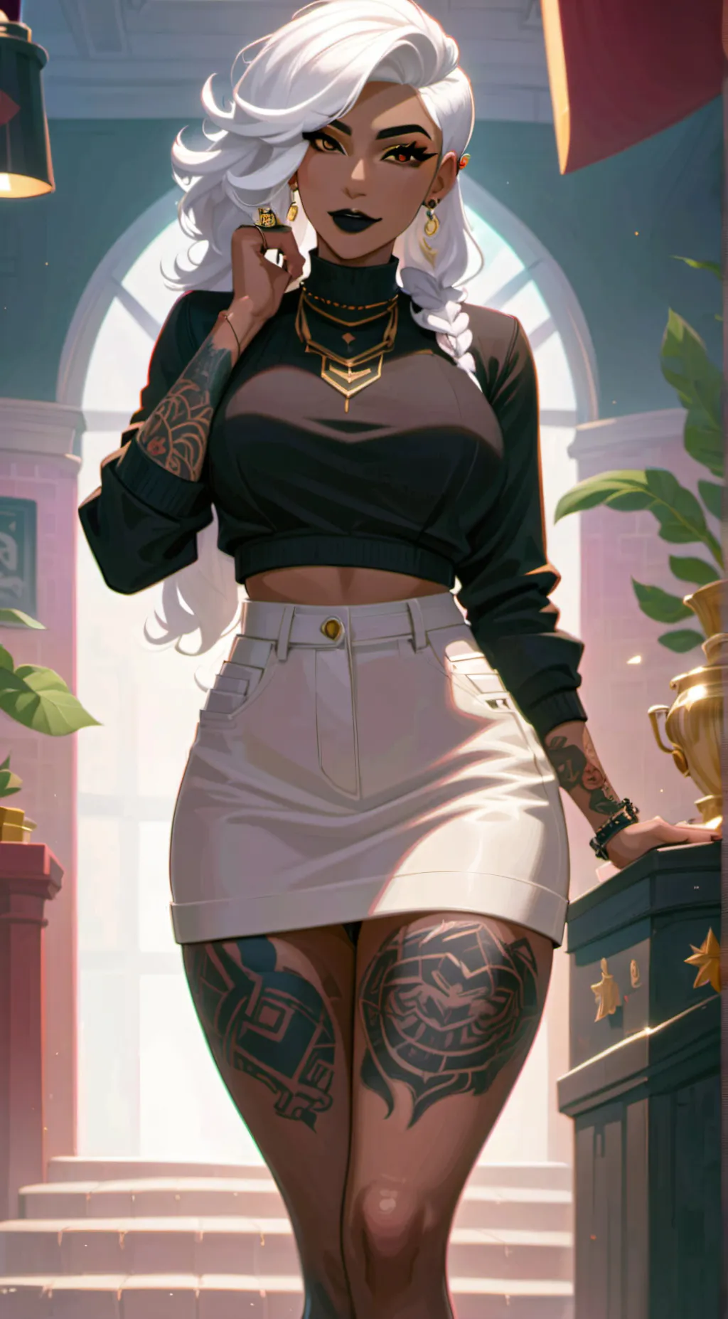 ai character: Jessy  background