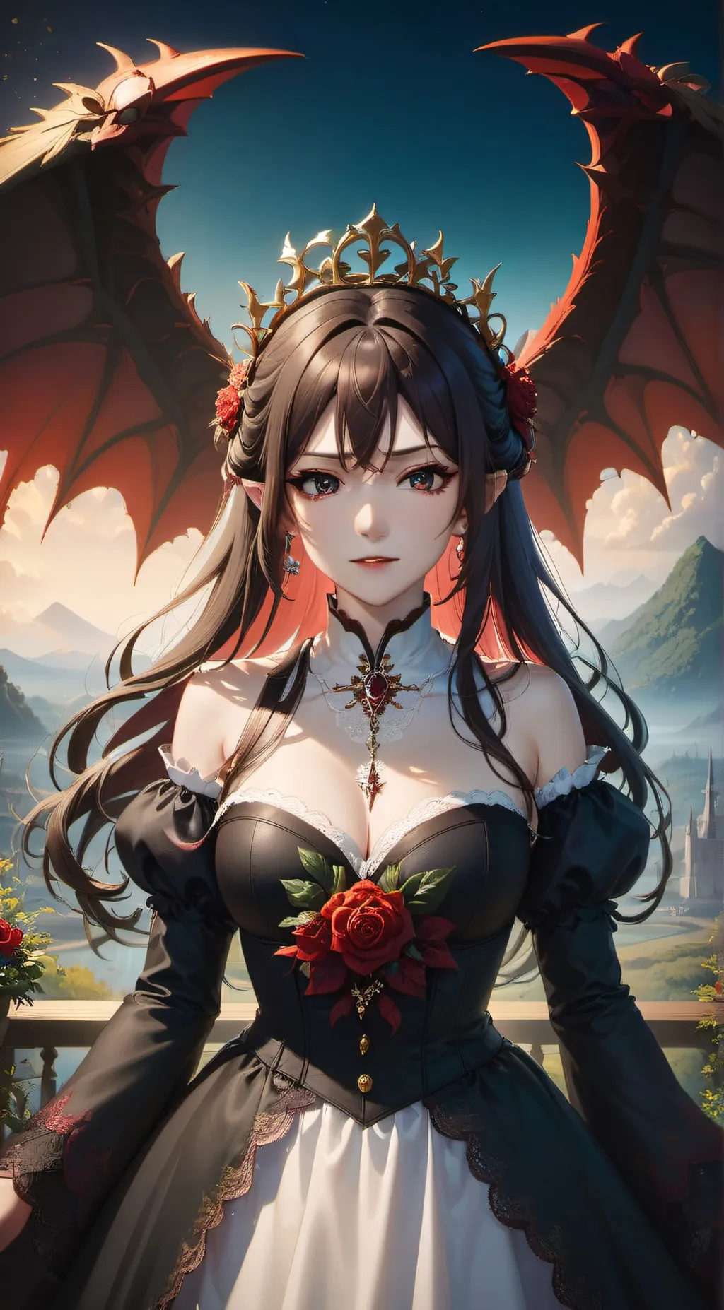 ai character: Lily background