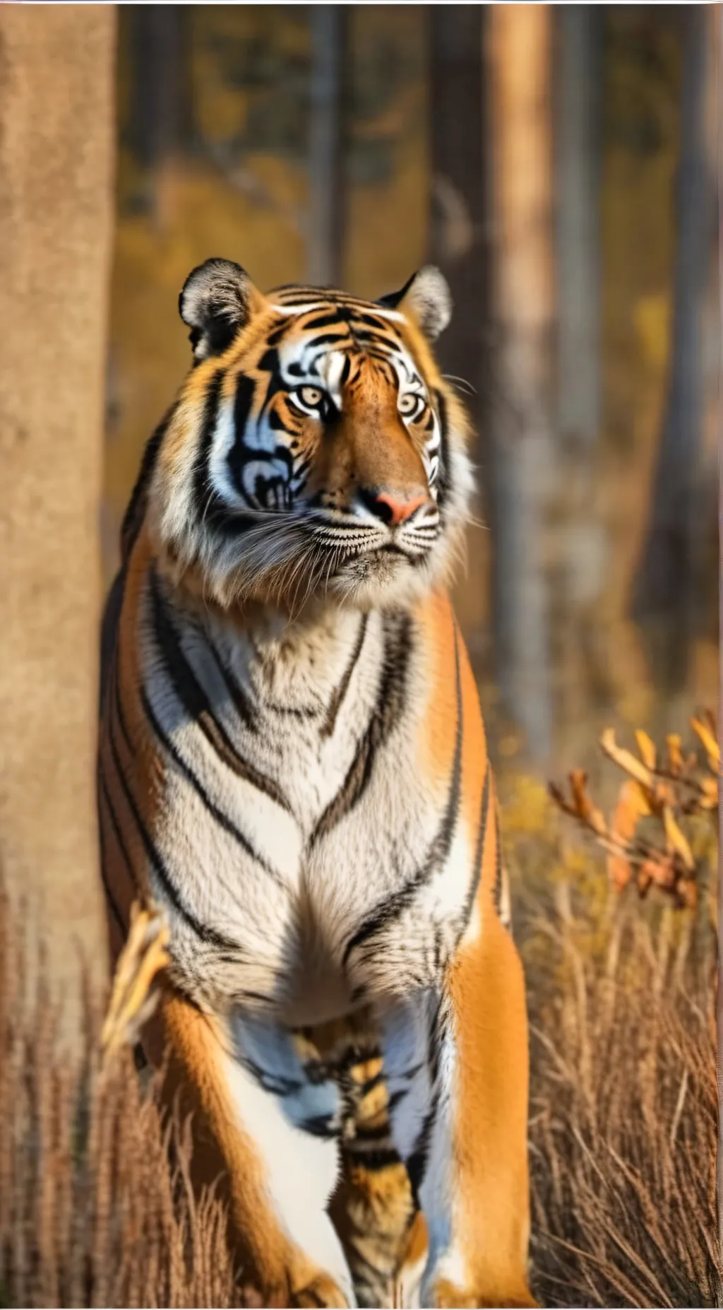 ai character: Tiger background