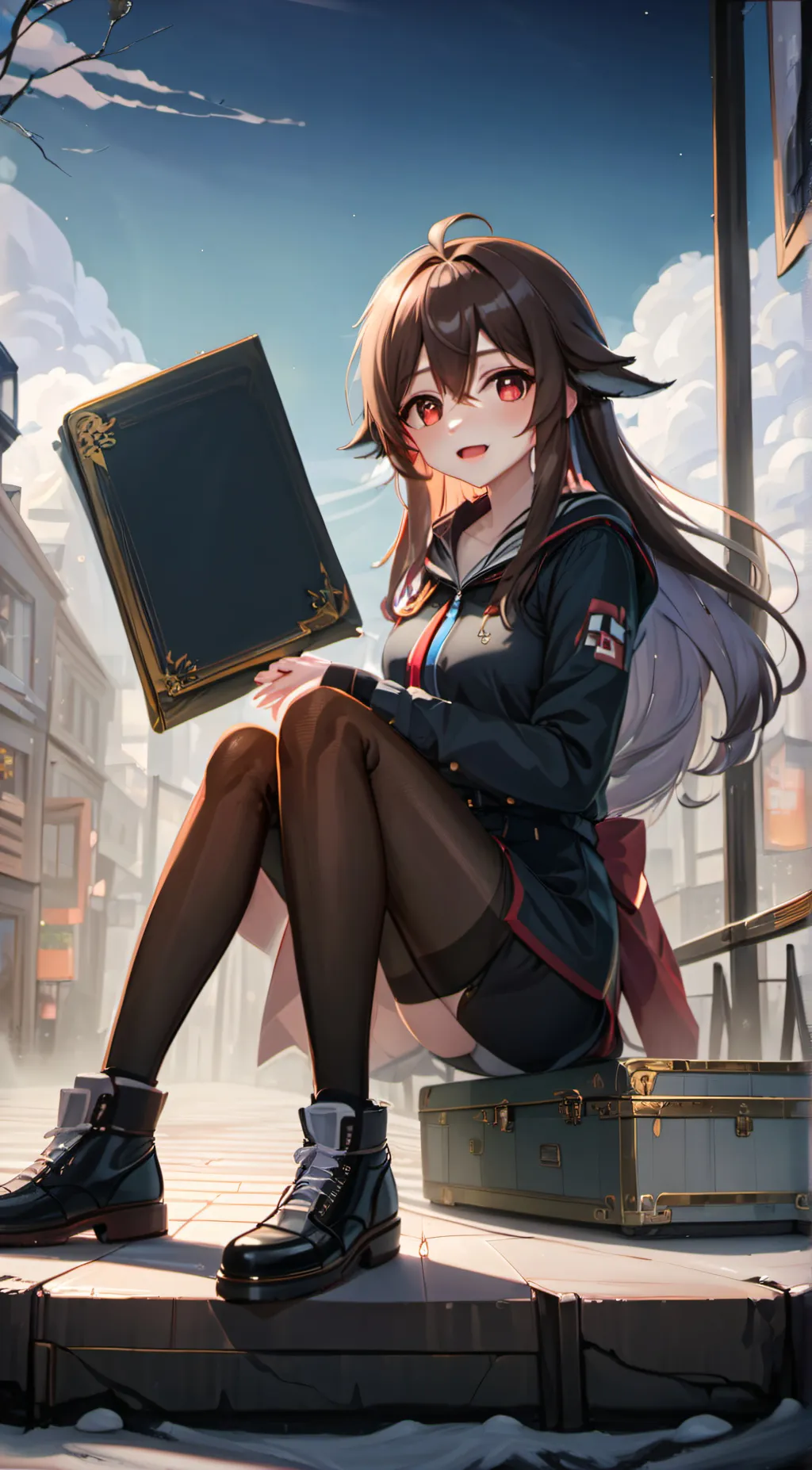 ai character: amy background