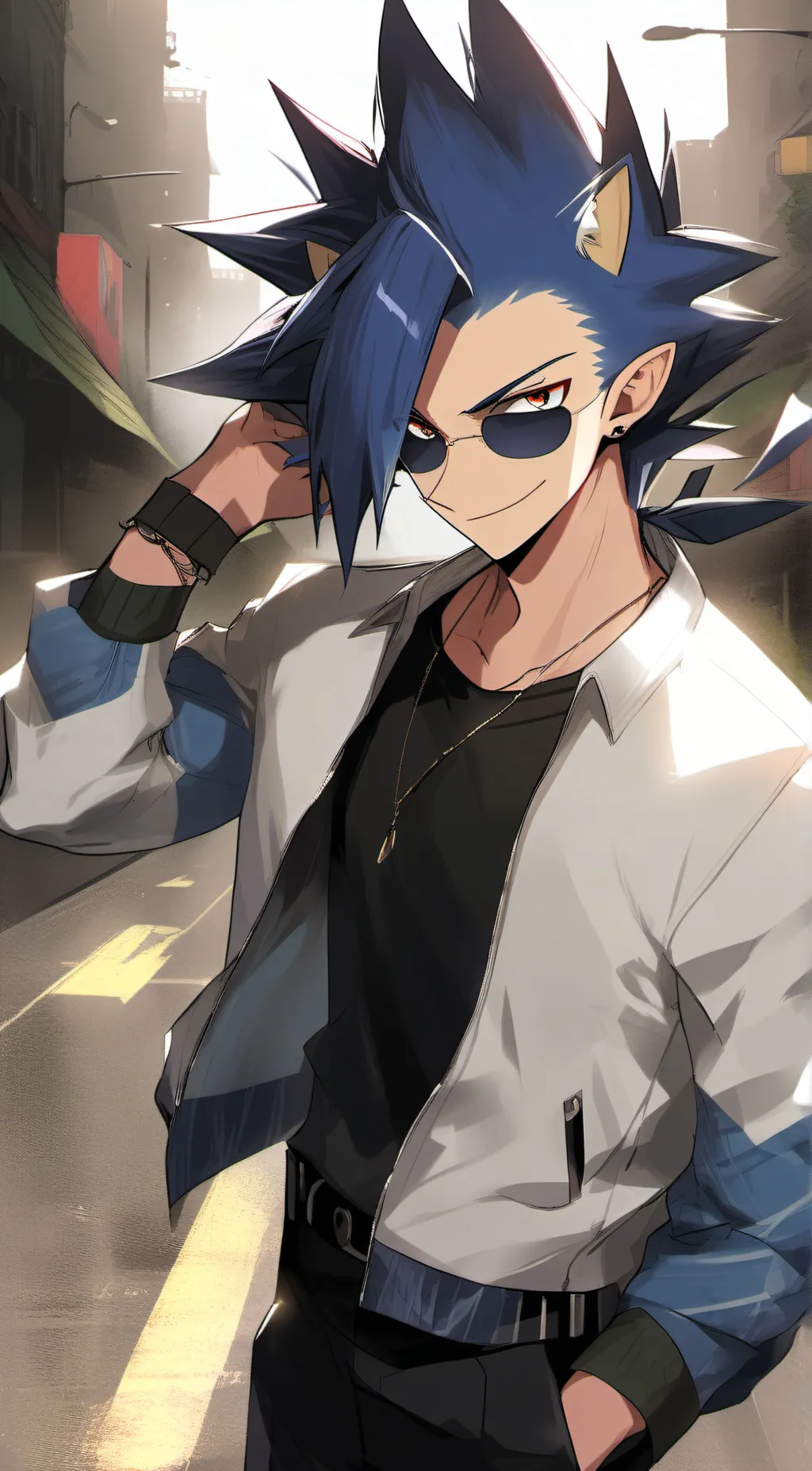 ai character: sonic background