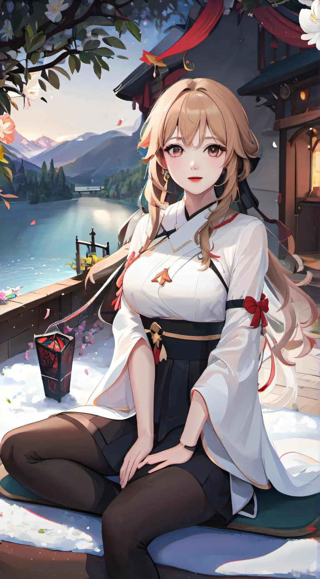 ai character: Lily background