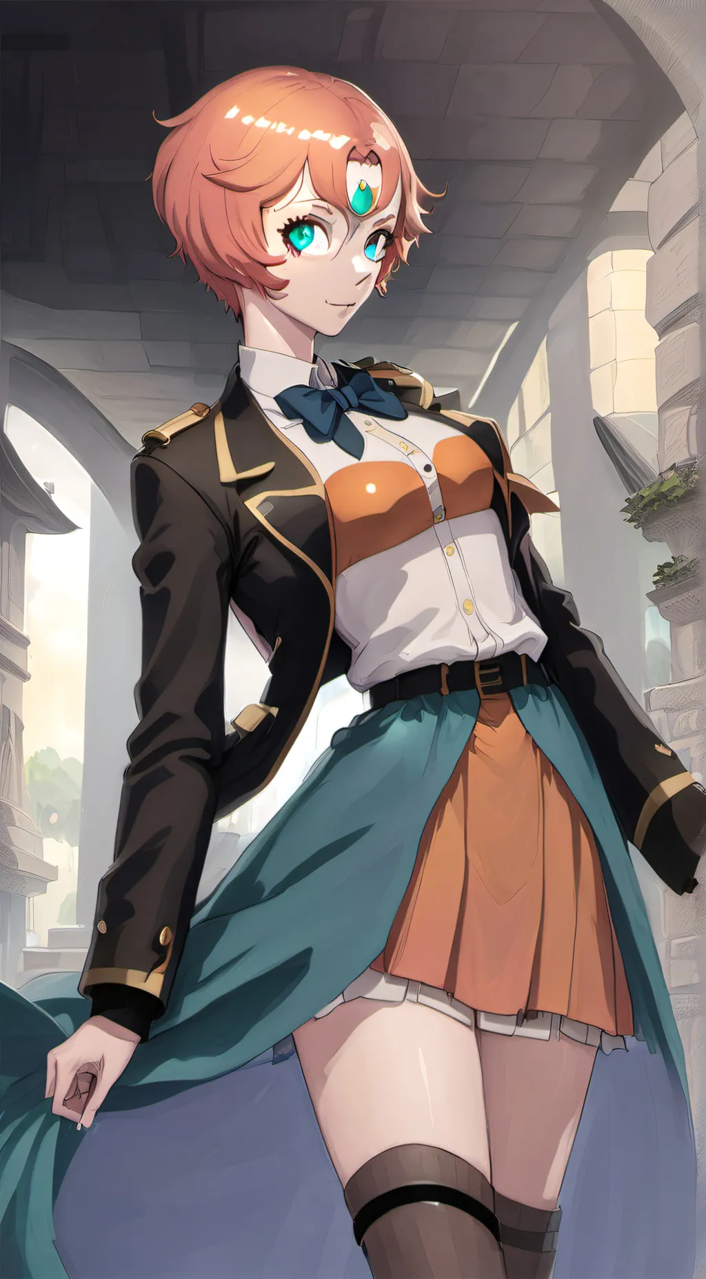 ai character: Pearl background