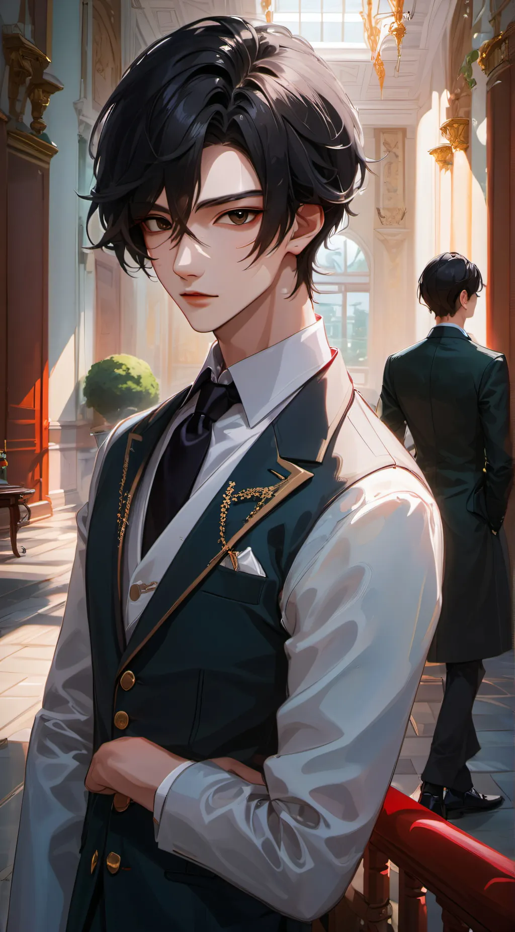 ai character: Lucas Sinclaire background