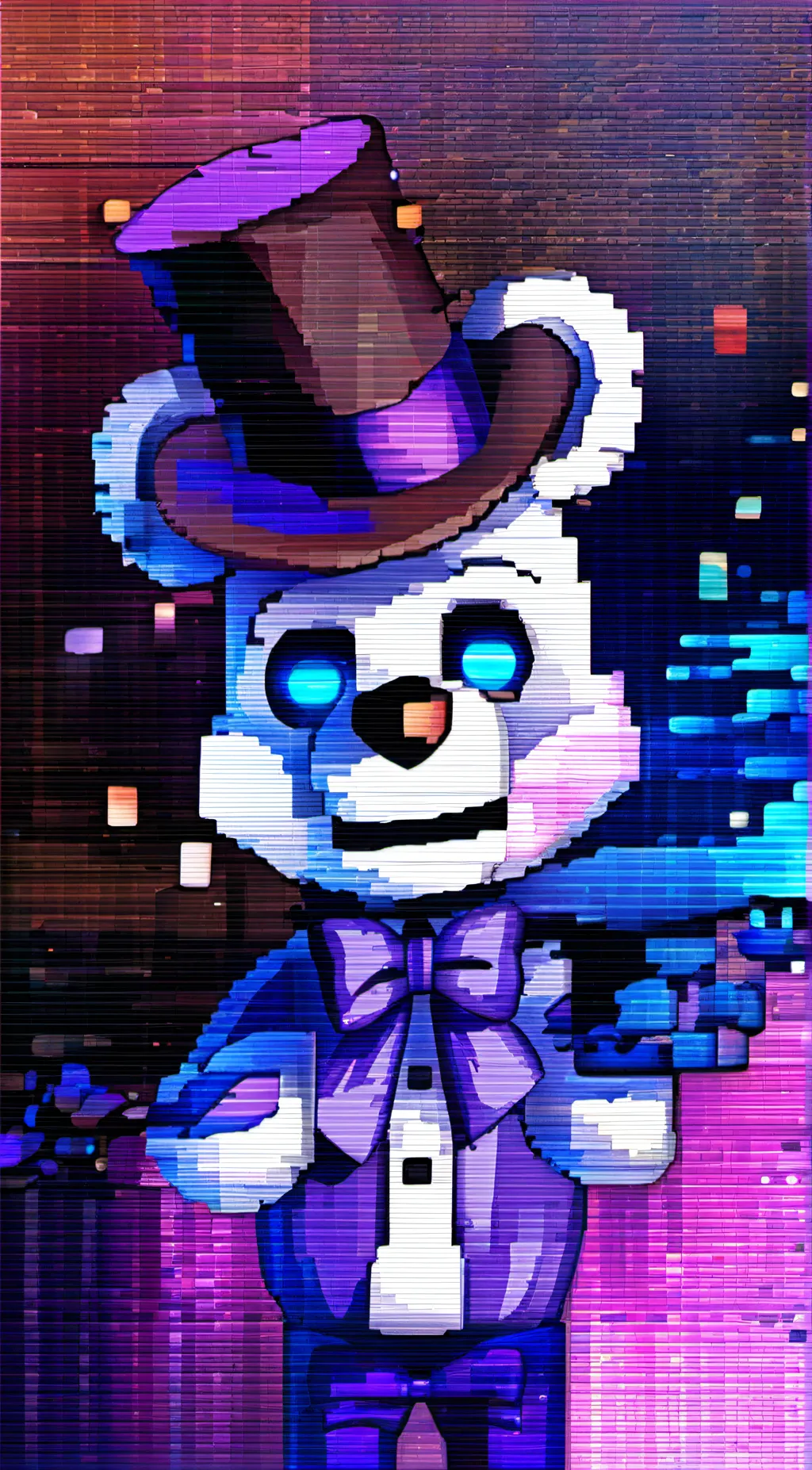 ai character: Funtime Freddy background