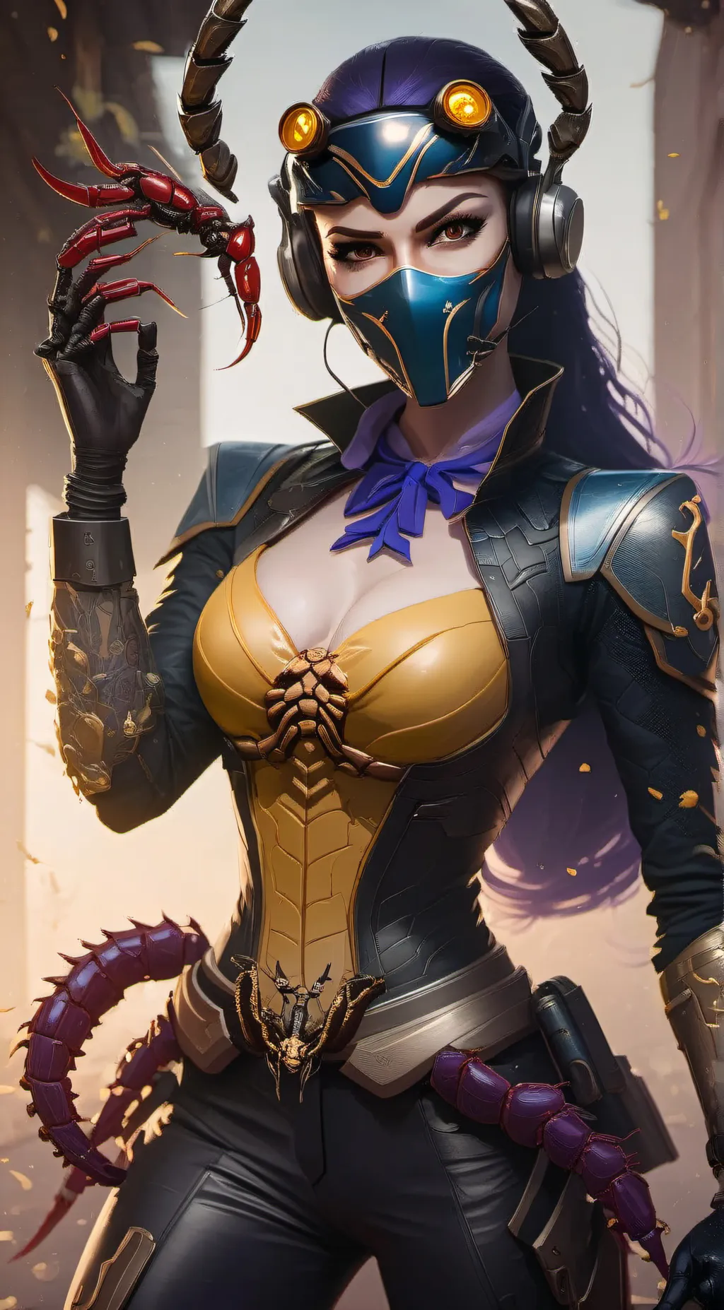 ai character: Widowmaker background