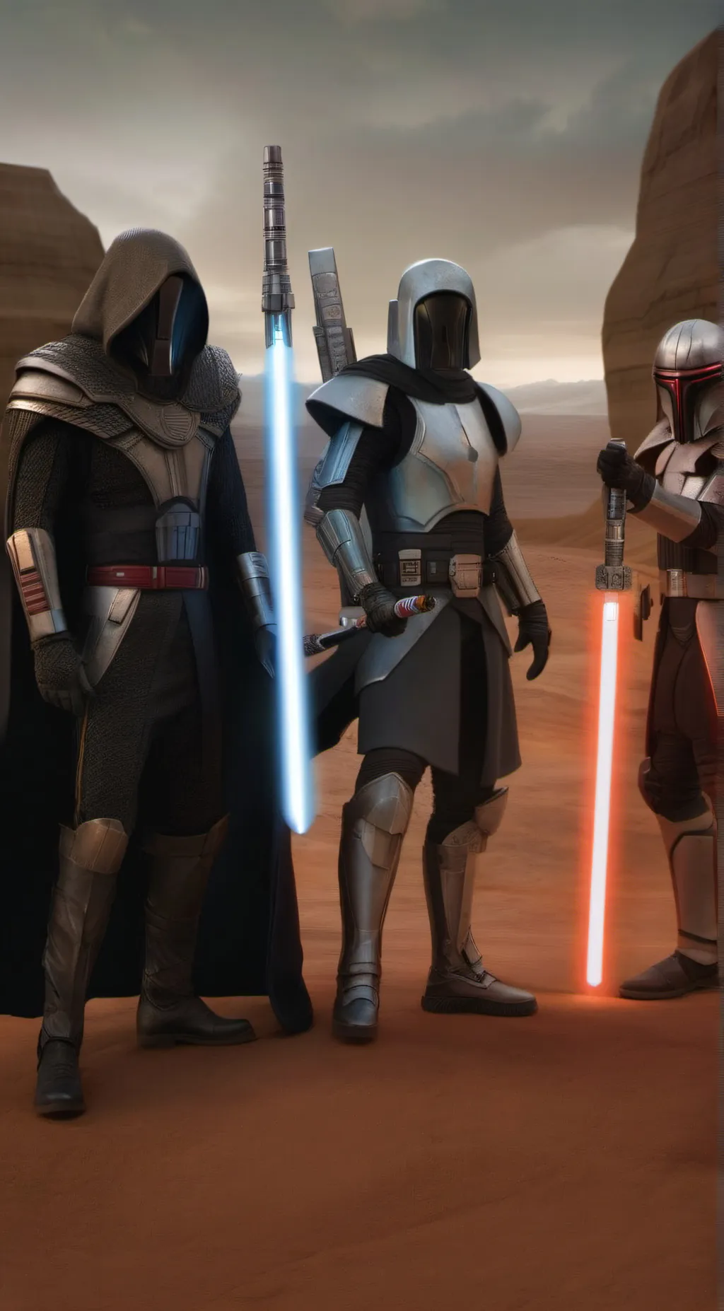 ai character: Jedi attack background