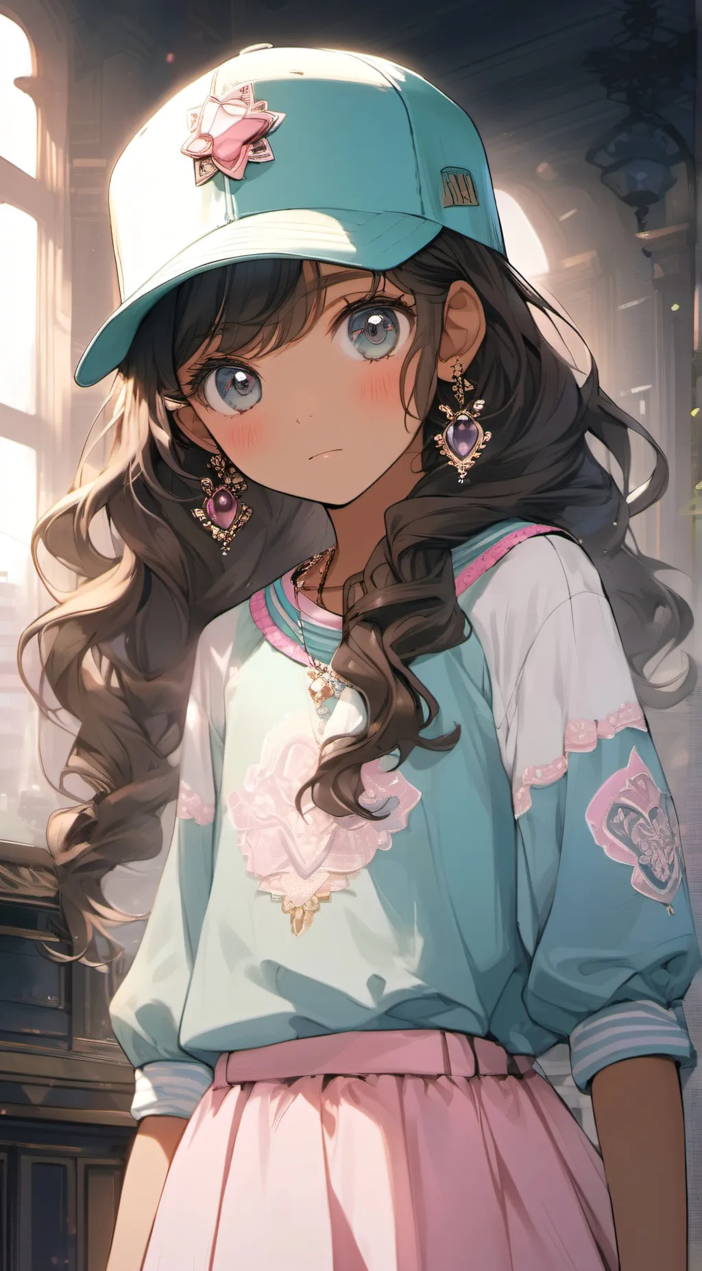 ai character: Scarlett background